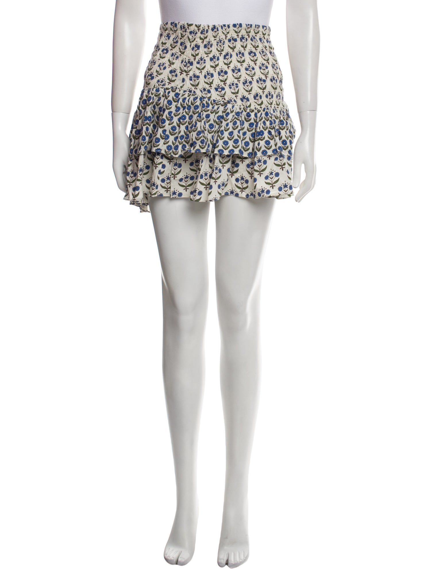 MISA Los Angeles Printed Mini Skirt
