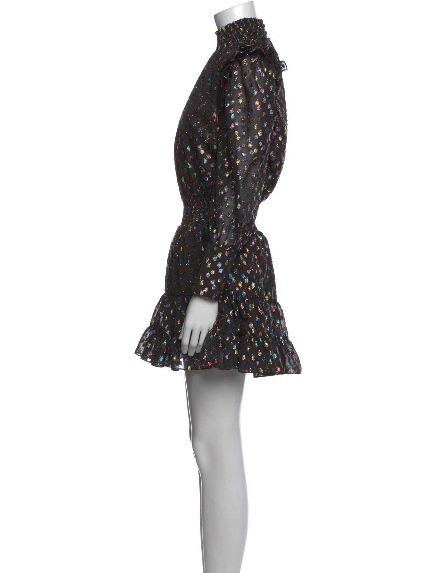 MISA Los Angeles Printed Mini Dress w/ Tags