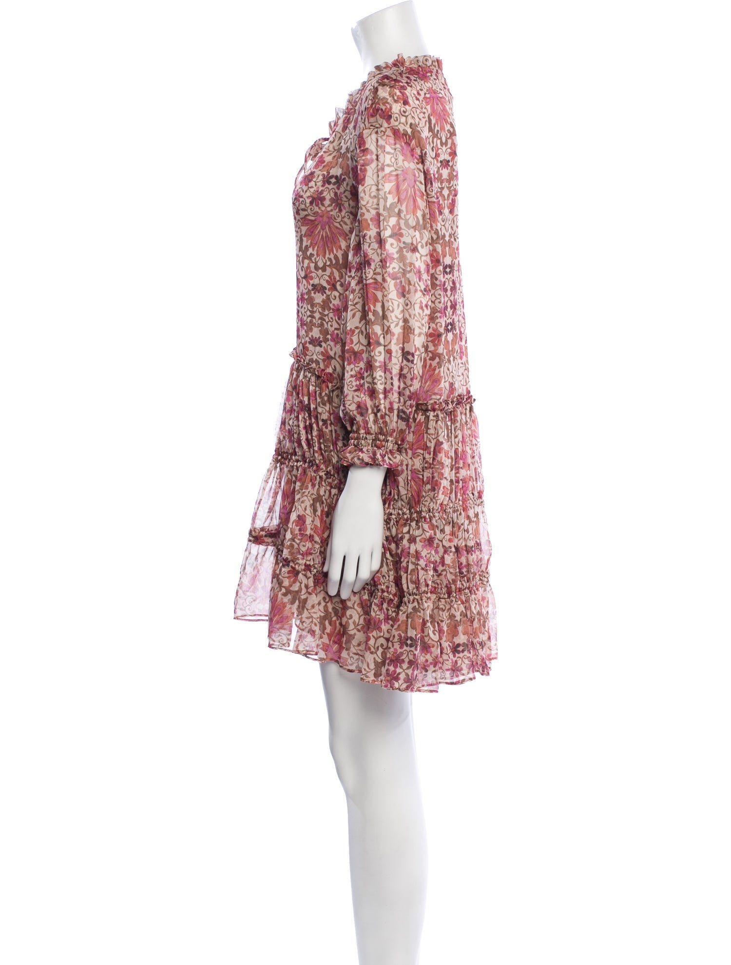 MISA Los Angeles Floral Print Mini Dress w/ Tags