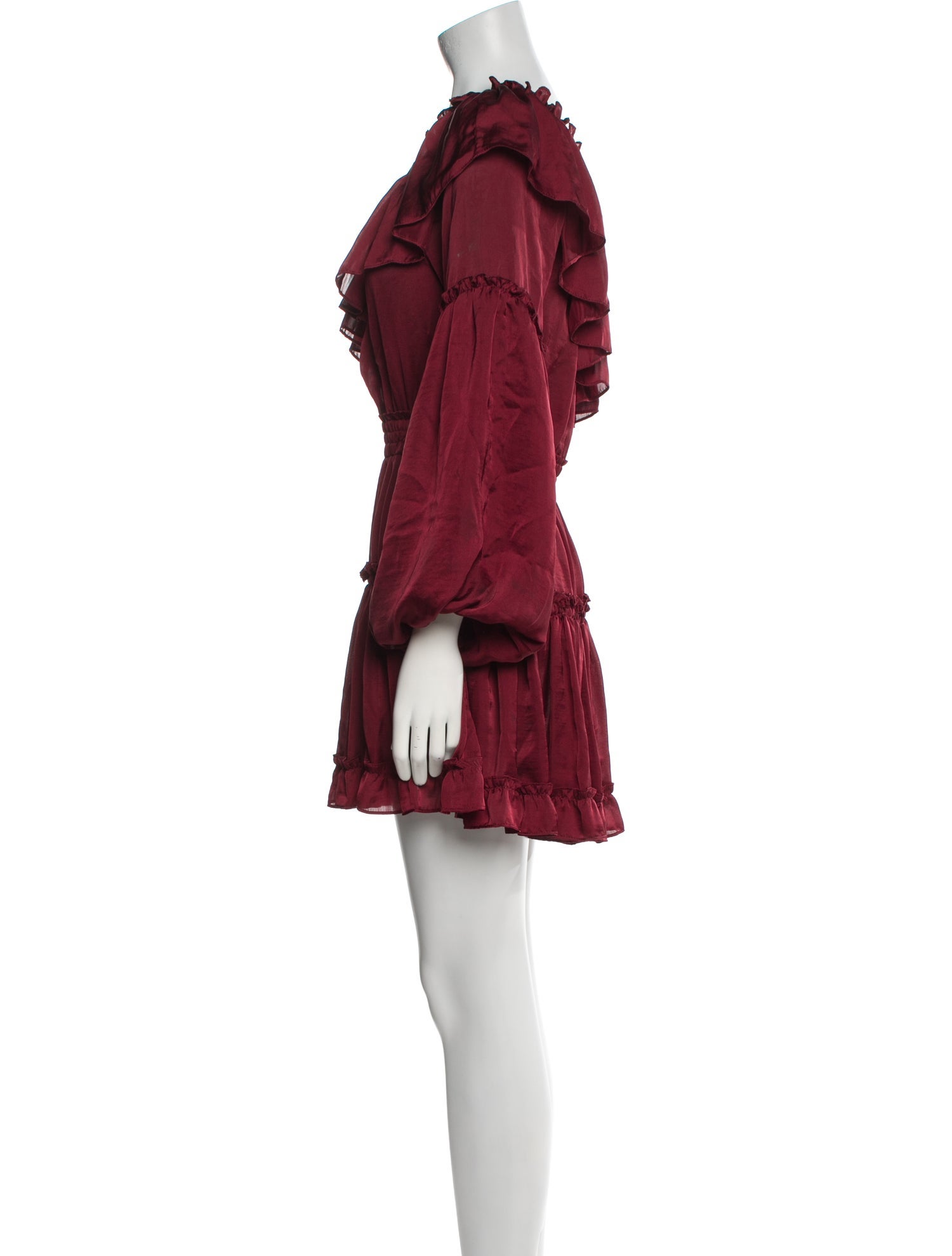 MISA Los Angeles One-Shoulder Mini Dress