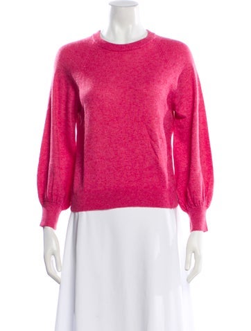 Pre-owned Misa Crew Neck Sweater In Pink