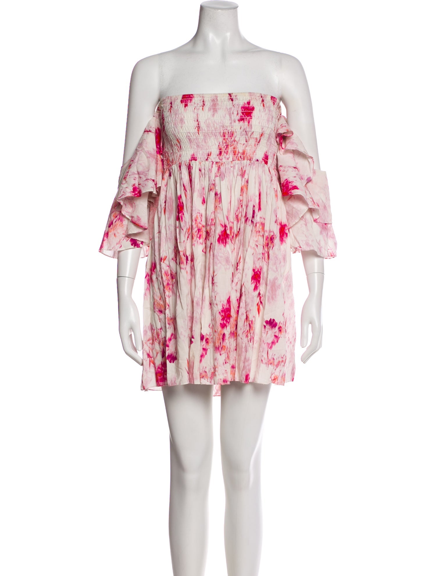 misa los angeles pink dress Misa Los Angeles Women's Domino Draped Ruched Blush Pink Mini Dress Size XS NWT