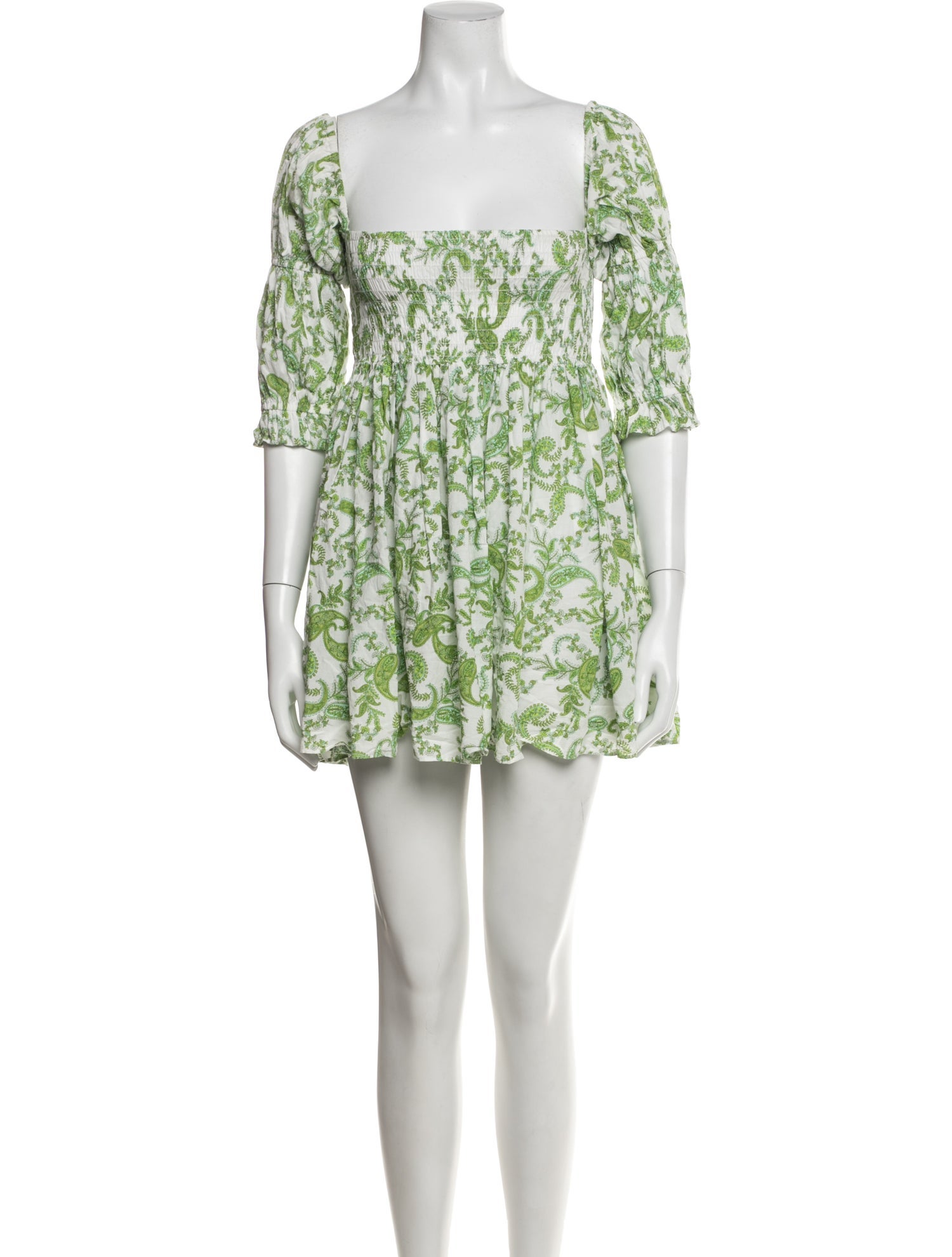 misa los angeles mini dress MISA Los Angeles Women's Larissa Floral Waist-Tie Minidress - Chocolate Flora