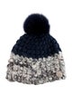 Mischa Lampert Pattern Print Wool Knit Beanie