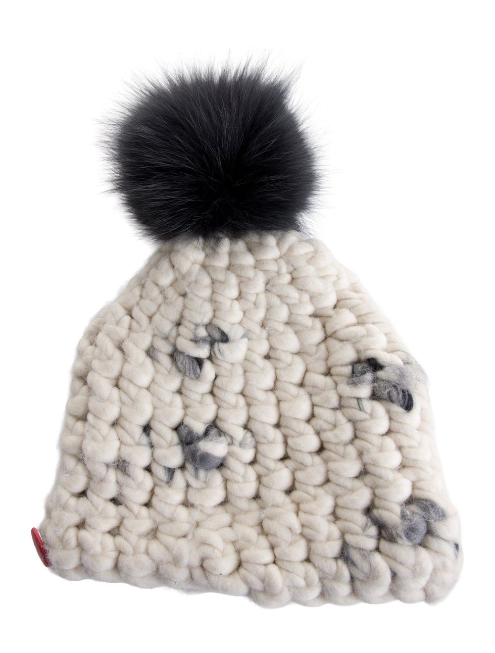 Mischa Lampert Neutral pattern winter hat - image 1