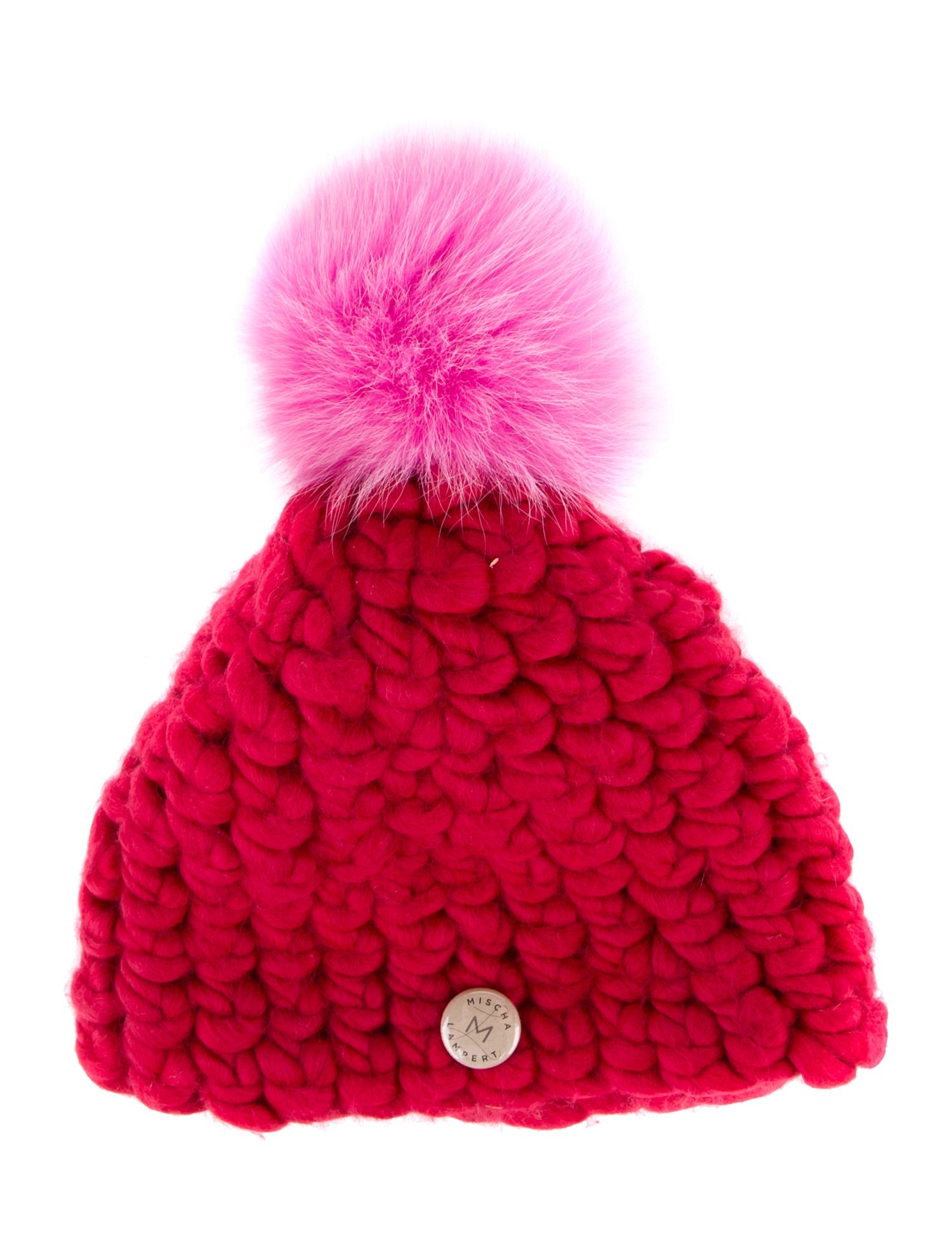 Mischa Lampert Merino Wool Woven Knit Beanie