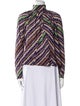 Missoni x Wolford Printed Mock Neck Blouse