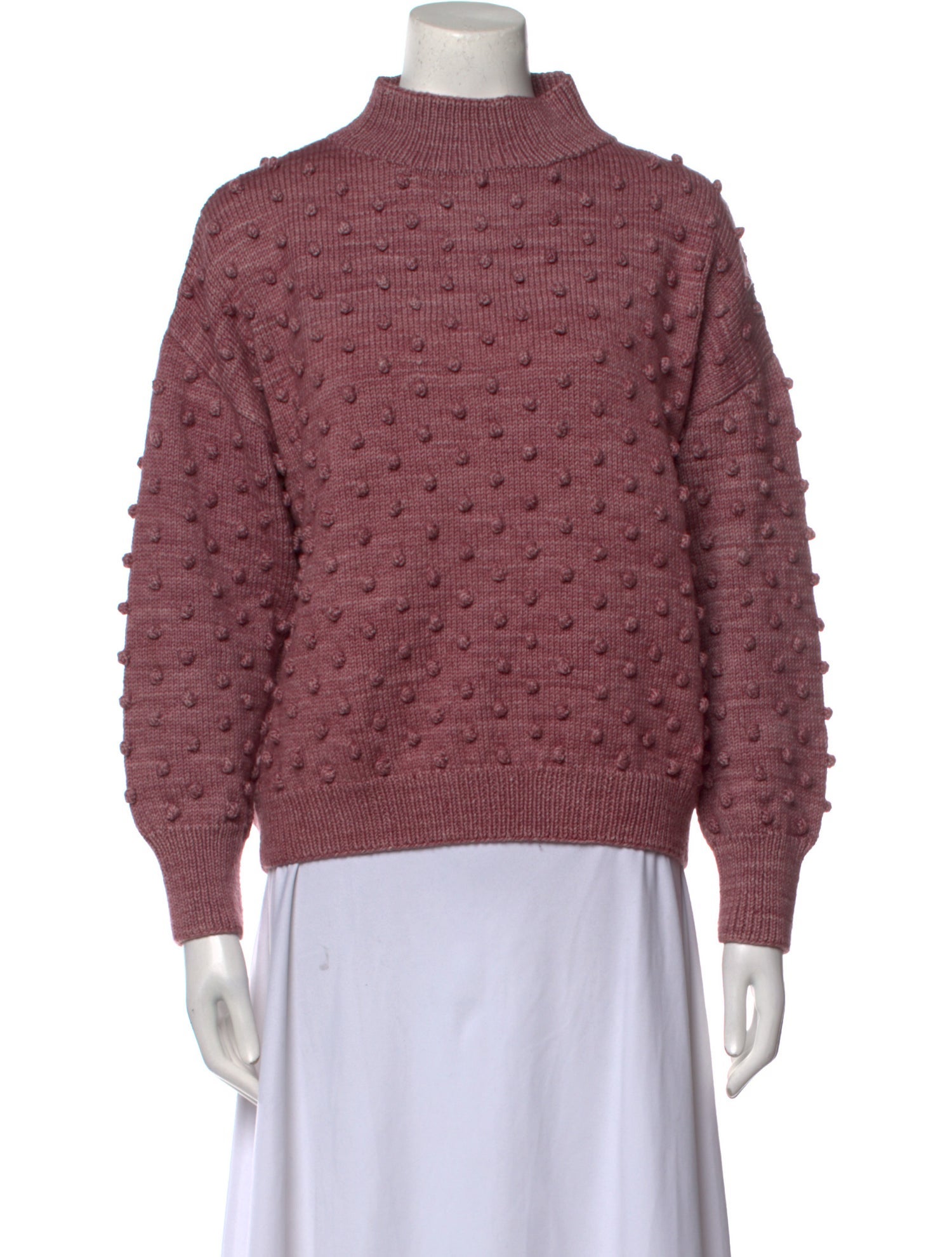 トップス misha puff Mock Neck Easy Top 3y トップス misha puff Mock Neck Easy Top 3y Turtleneck – Misha