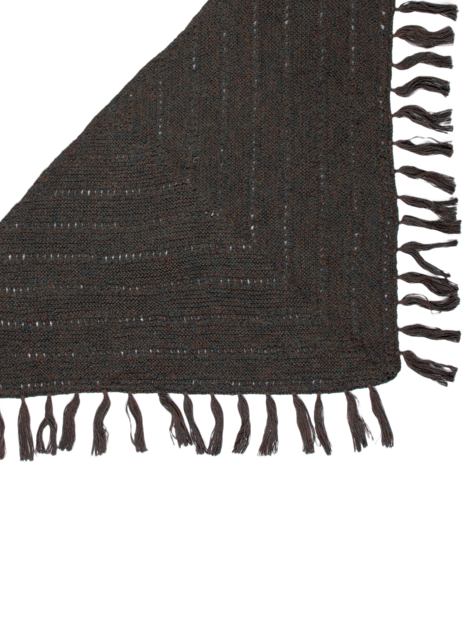 Misha and Puff Baby Alpaca Striped Scarf w/ Tags