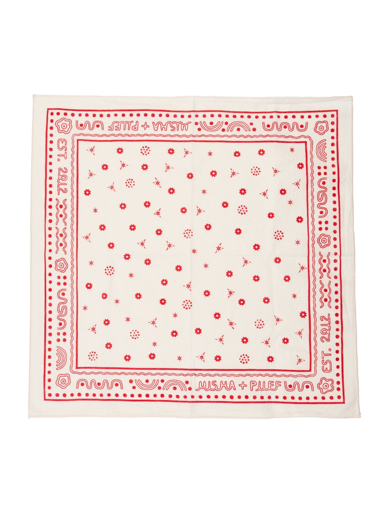 Misha and Puff Printed Scarf