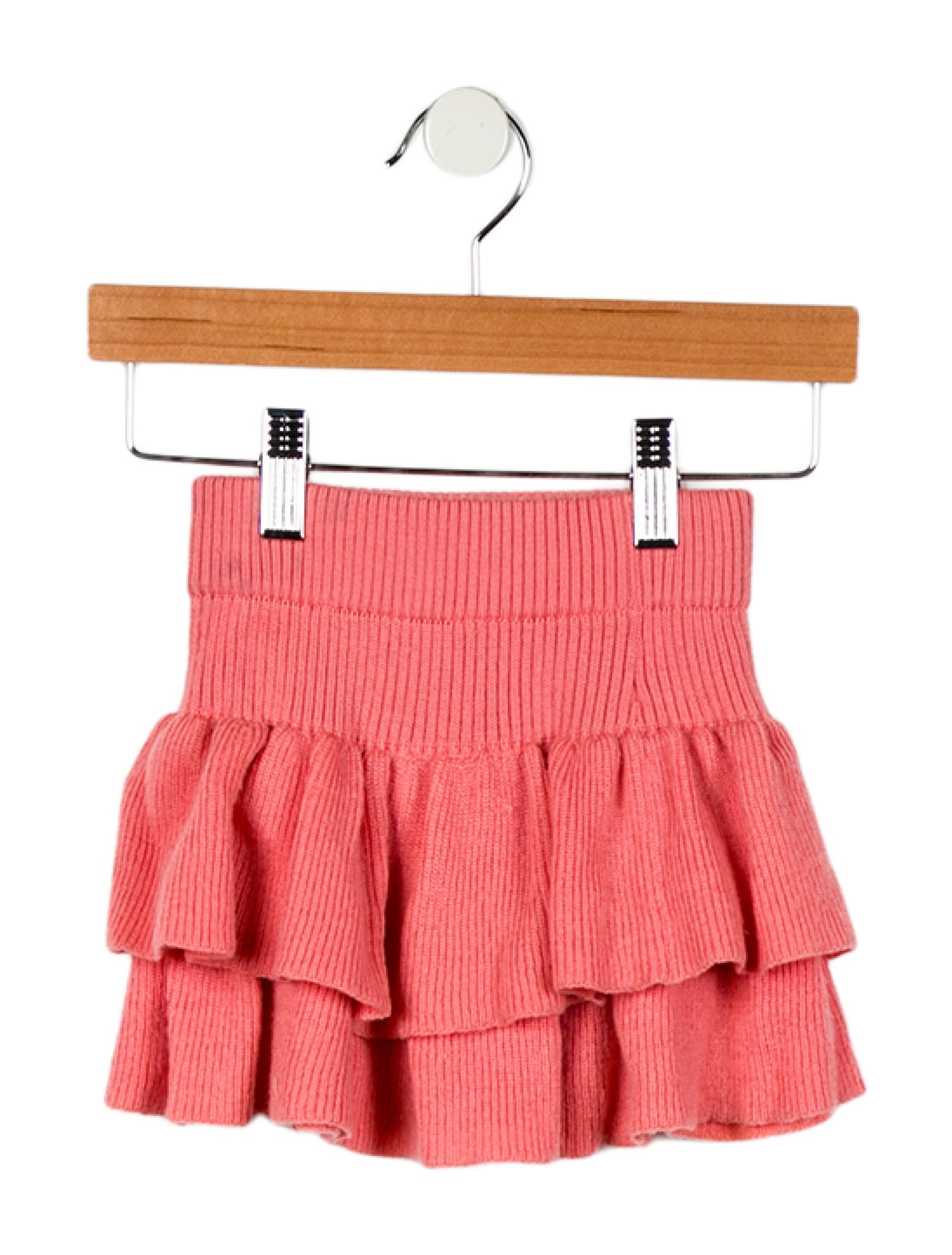 Misha and Puff Toddler Girls Wool Knit Skirt