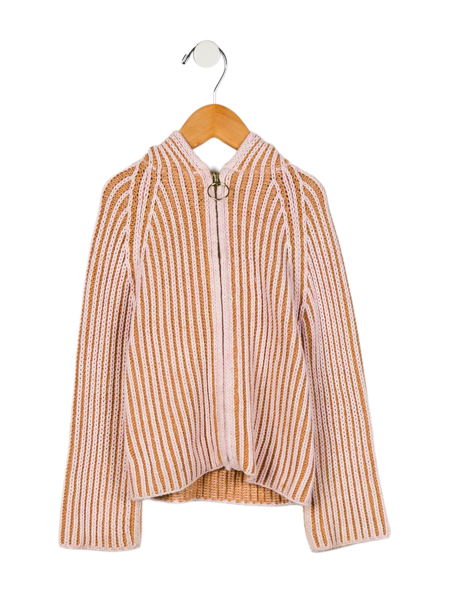 Misha and Puff Hooded Zip-Up Sweater