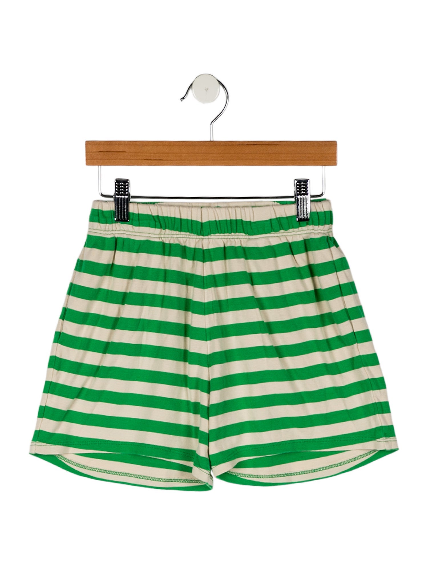 Misha and Puff Girls' Striped Jogger Shorts
