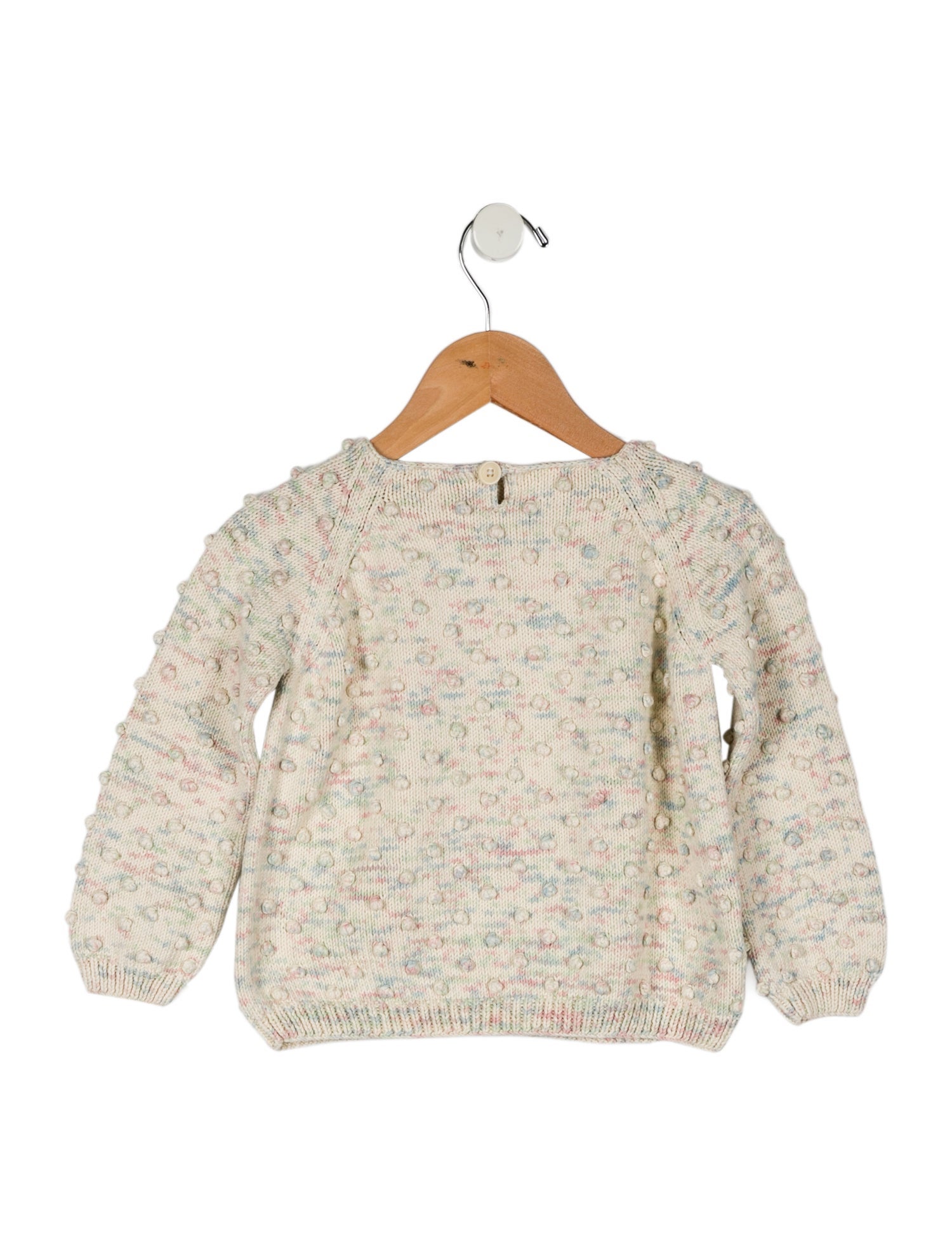 Misha and Puff Toddler Girls' Long Sleeve Knit Sweater