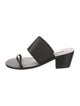 Misha and Puff Leather Slides