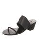 Misha and Puff Leather Slides