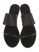 Misha and Puff Leather Slides