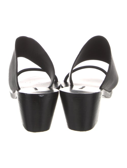 Misha and Puff Leather Slides