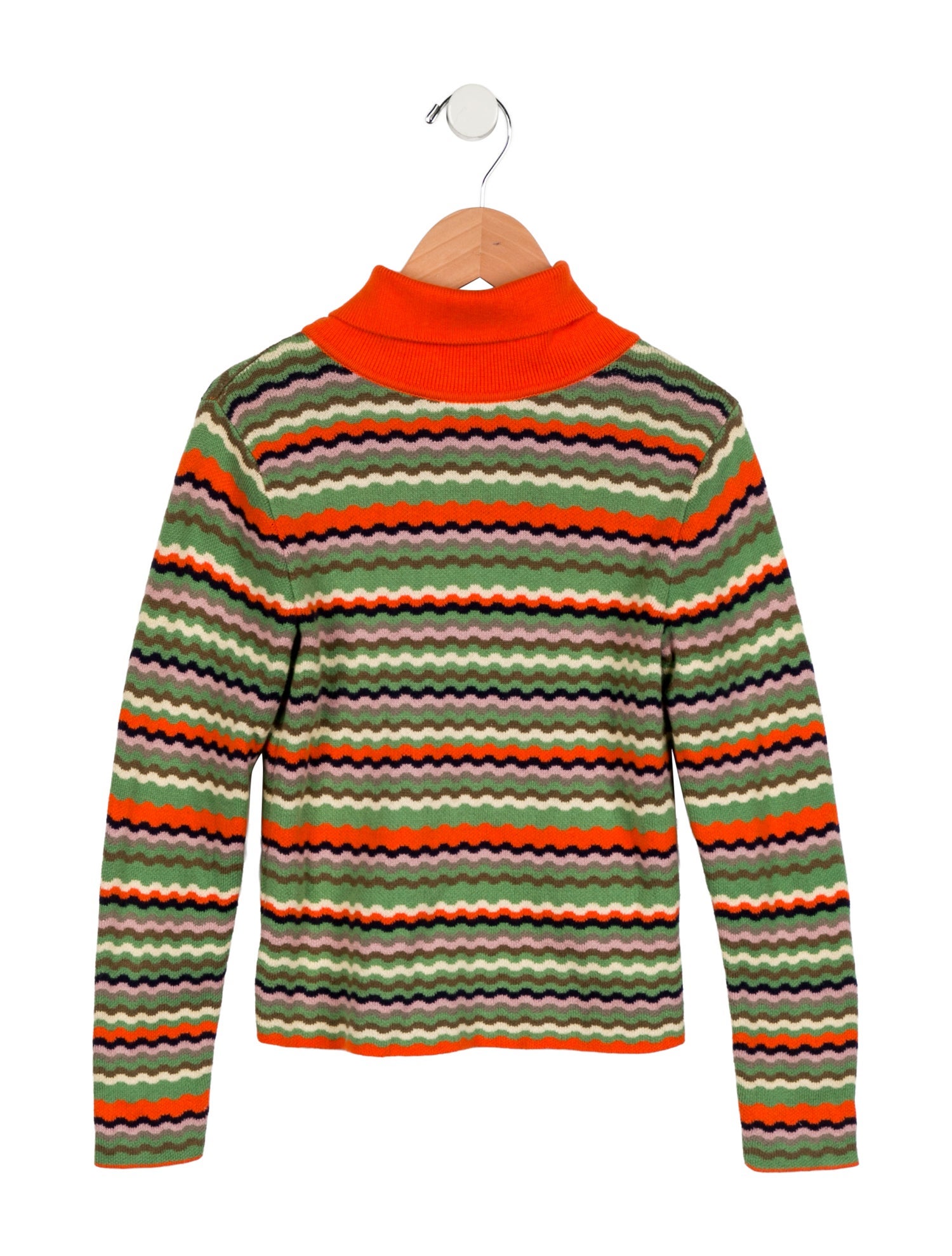 Misha and Puff Girls' Turtleneck Sweater