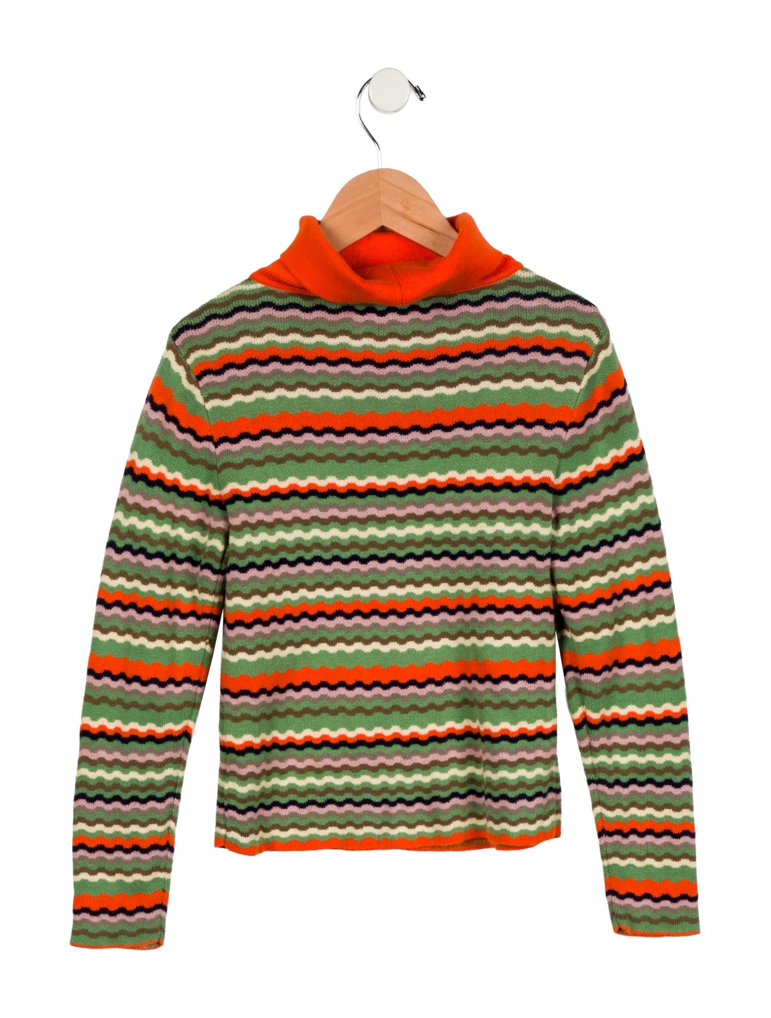 Misha and Puff Girls' Turtleneck Sweater