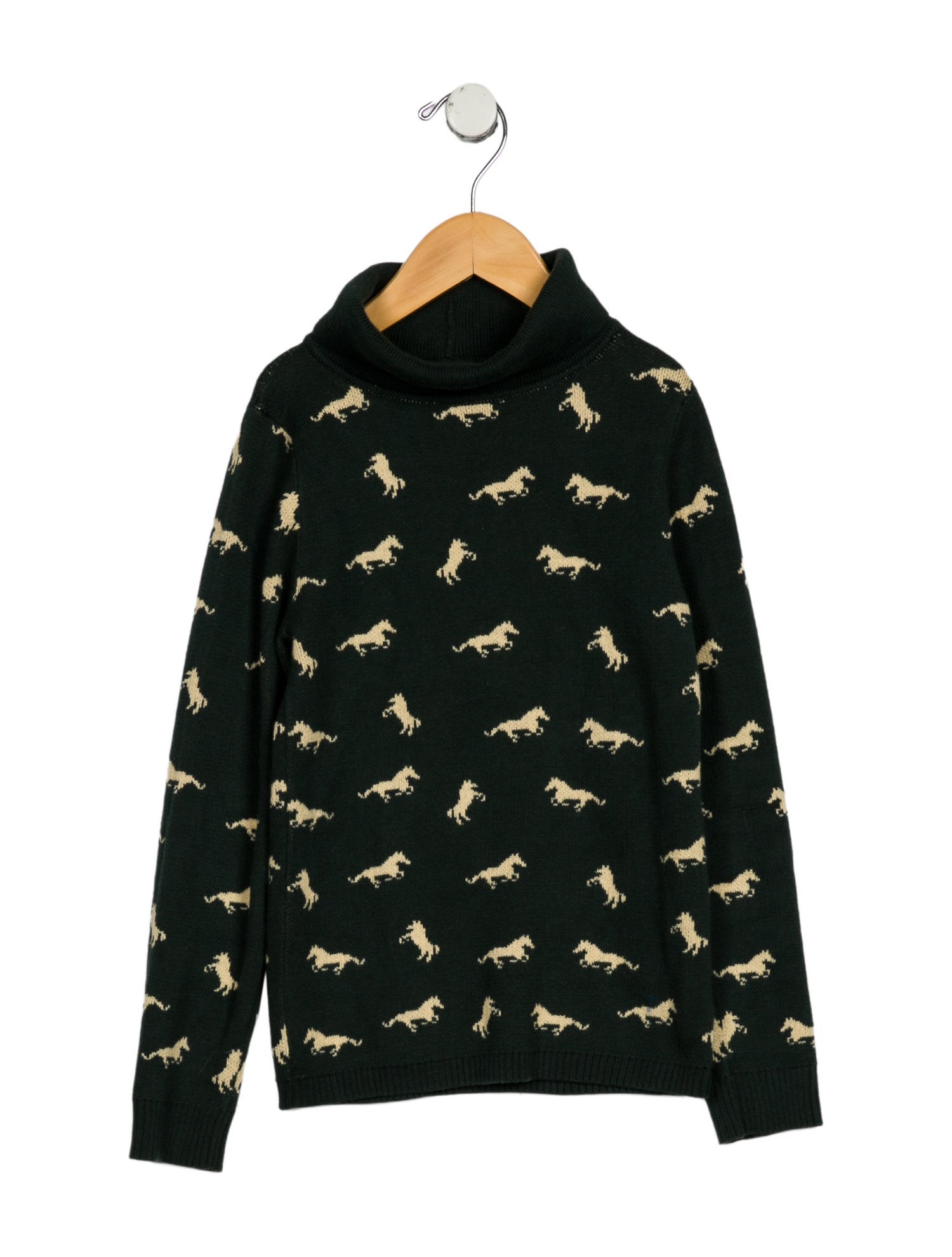 Misha and Puff Girl's wool sweater