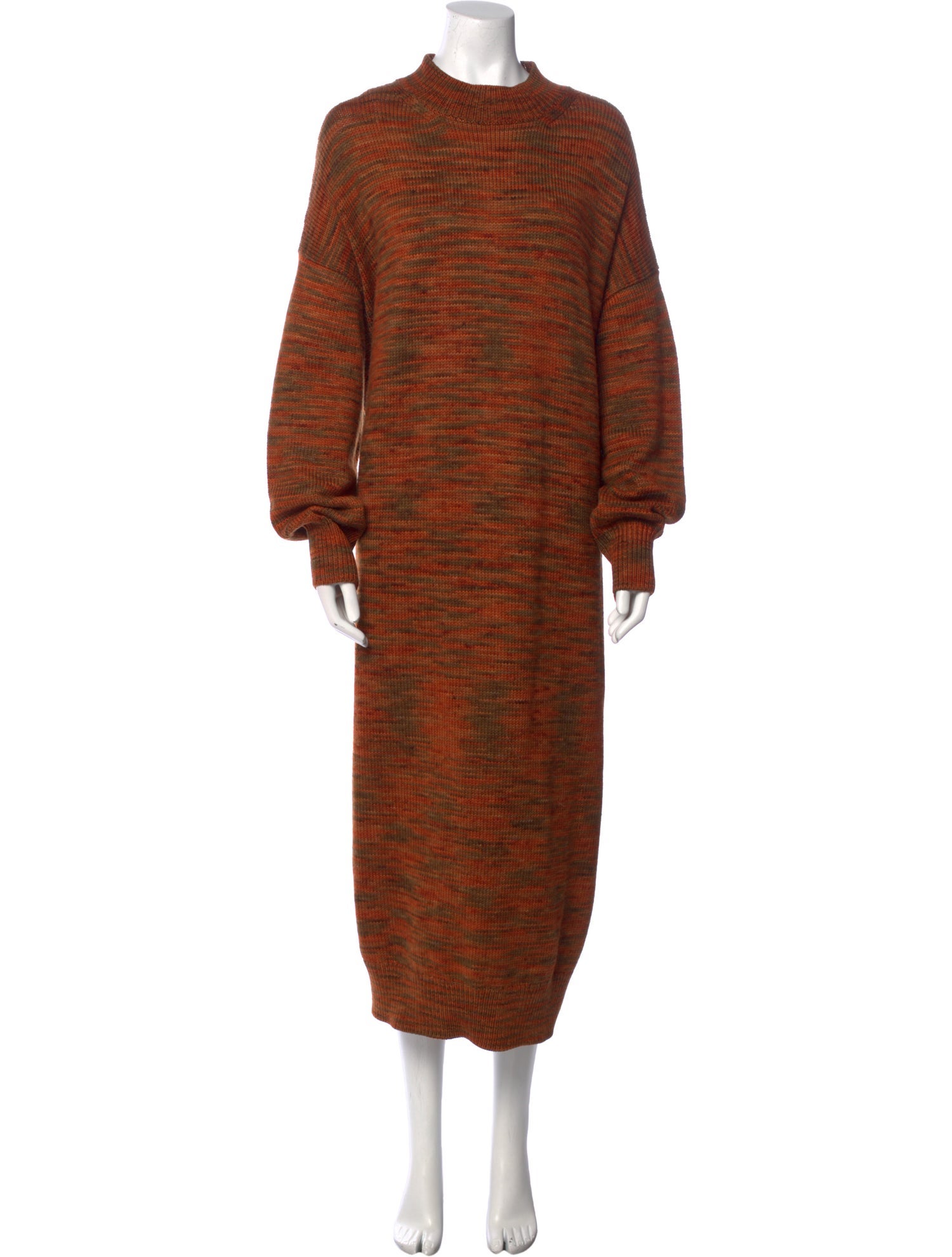 Misha and Puff Merino Wool Long Dress