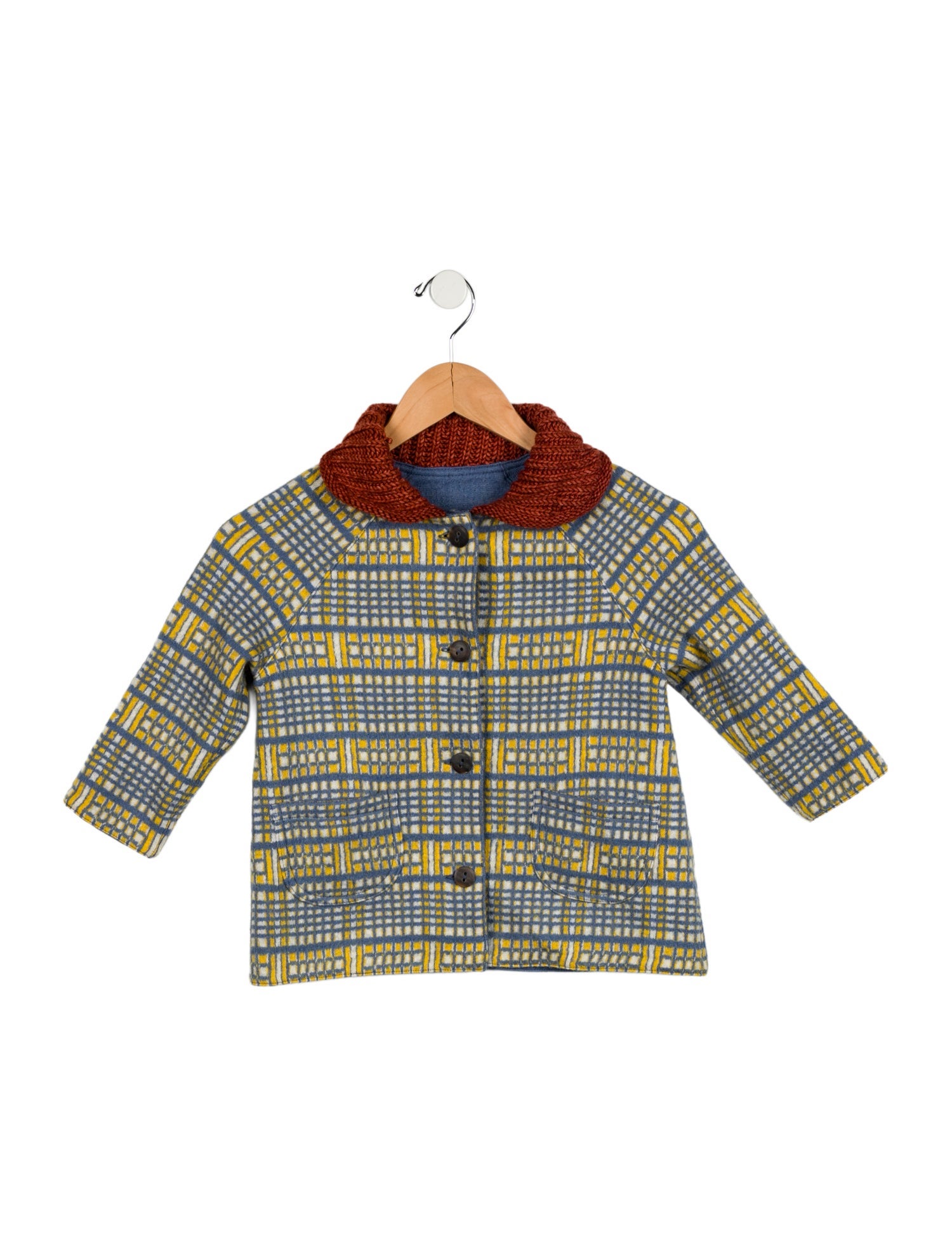 Misha and Puff Toddlers' Reversible Alpaca Wool Jacket