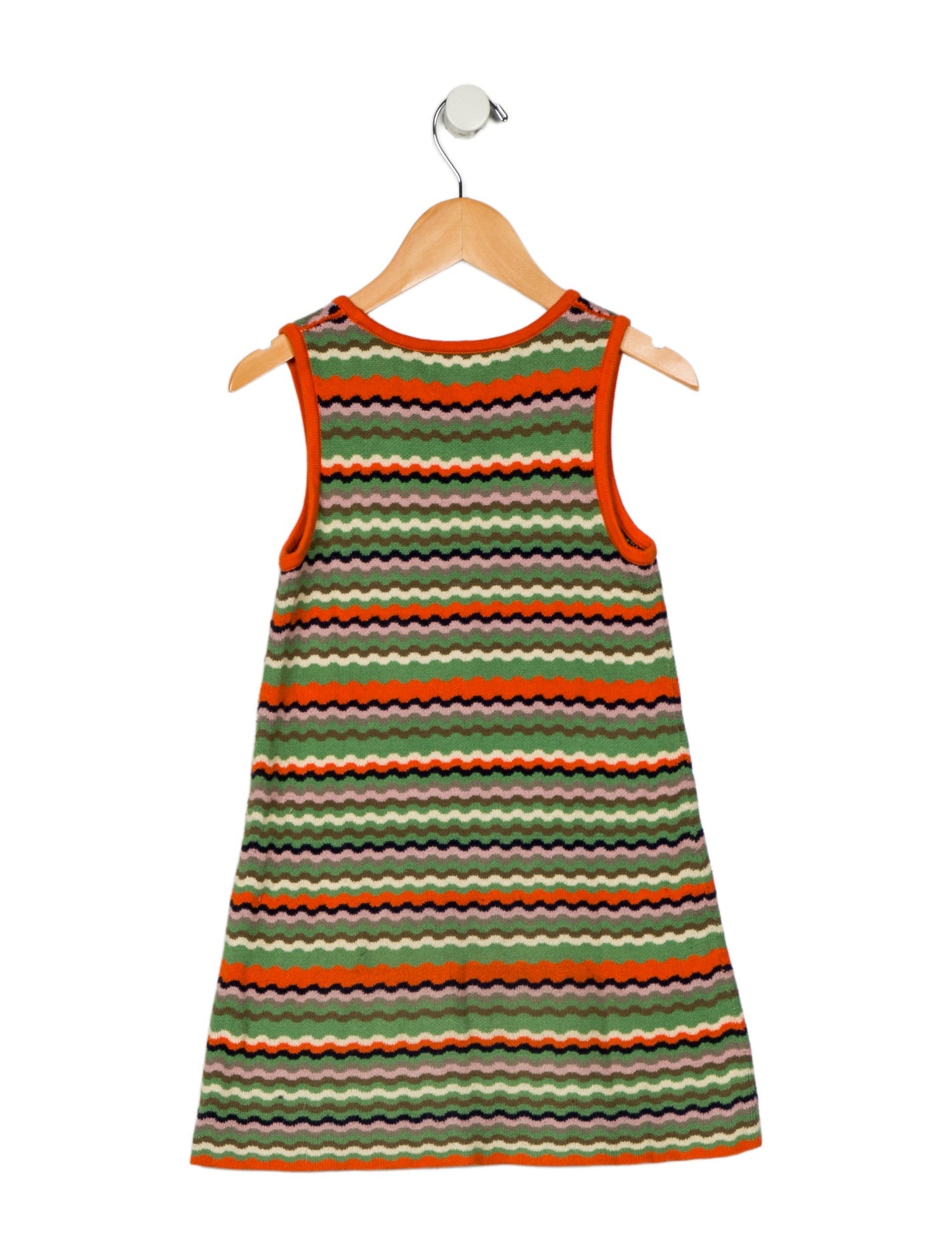 Misha and Puff Girls' Sleeveless Sweater Dress