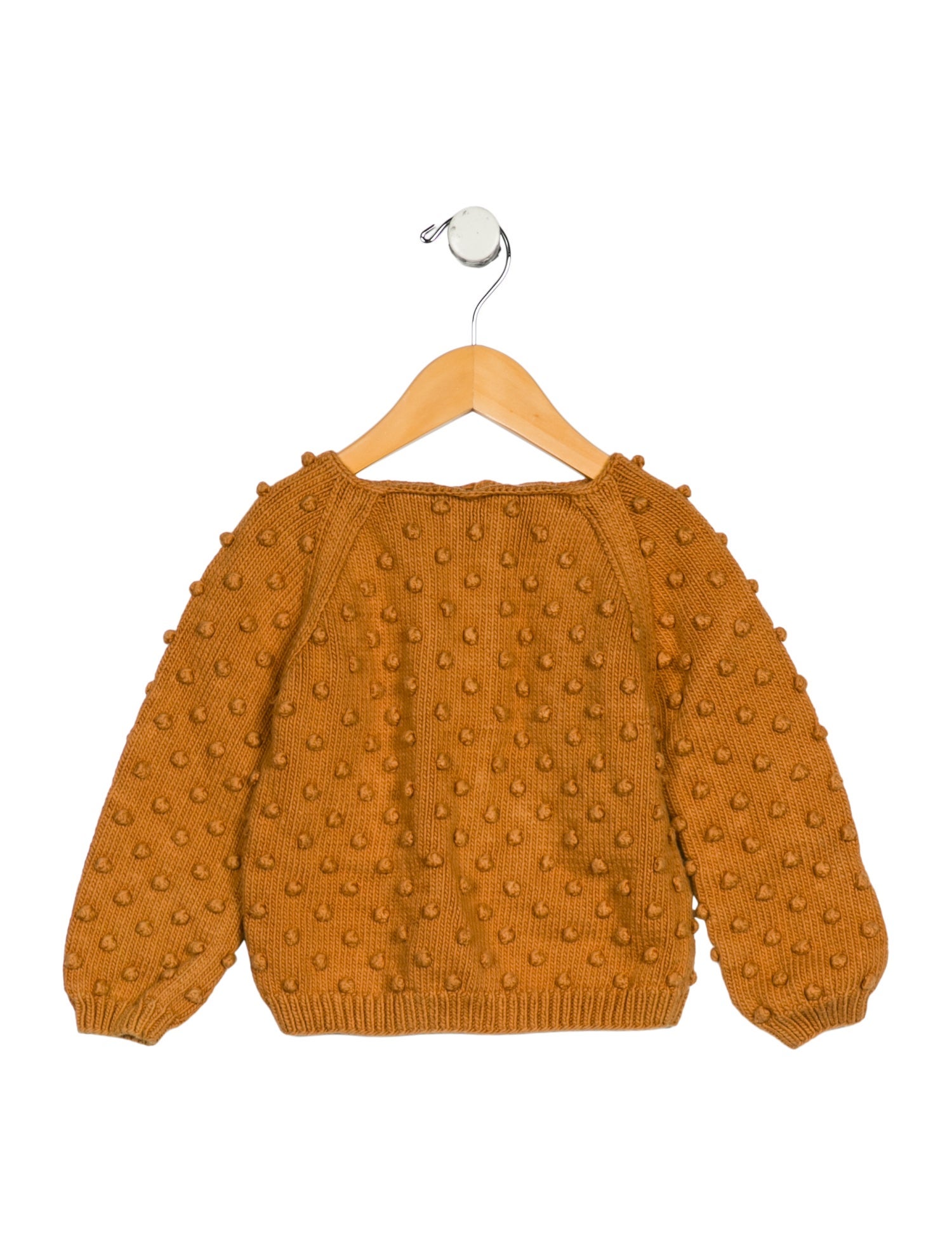Misha and Puff Girls Long Sleeve Cotton Sweater