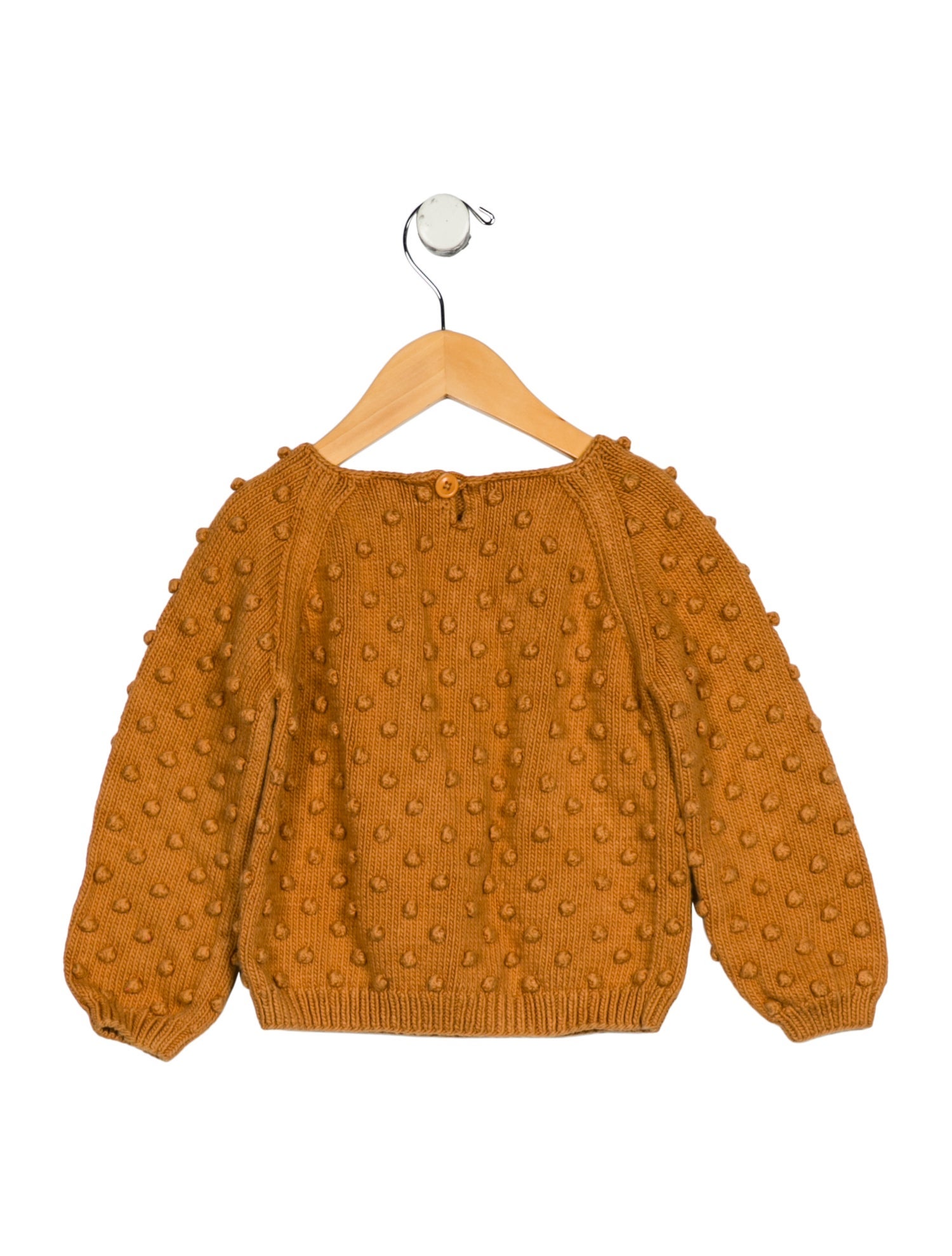 Misha and Puff Girls Long Sleeve Cotton Sweater