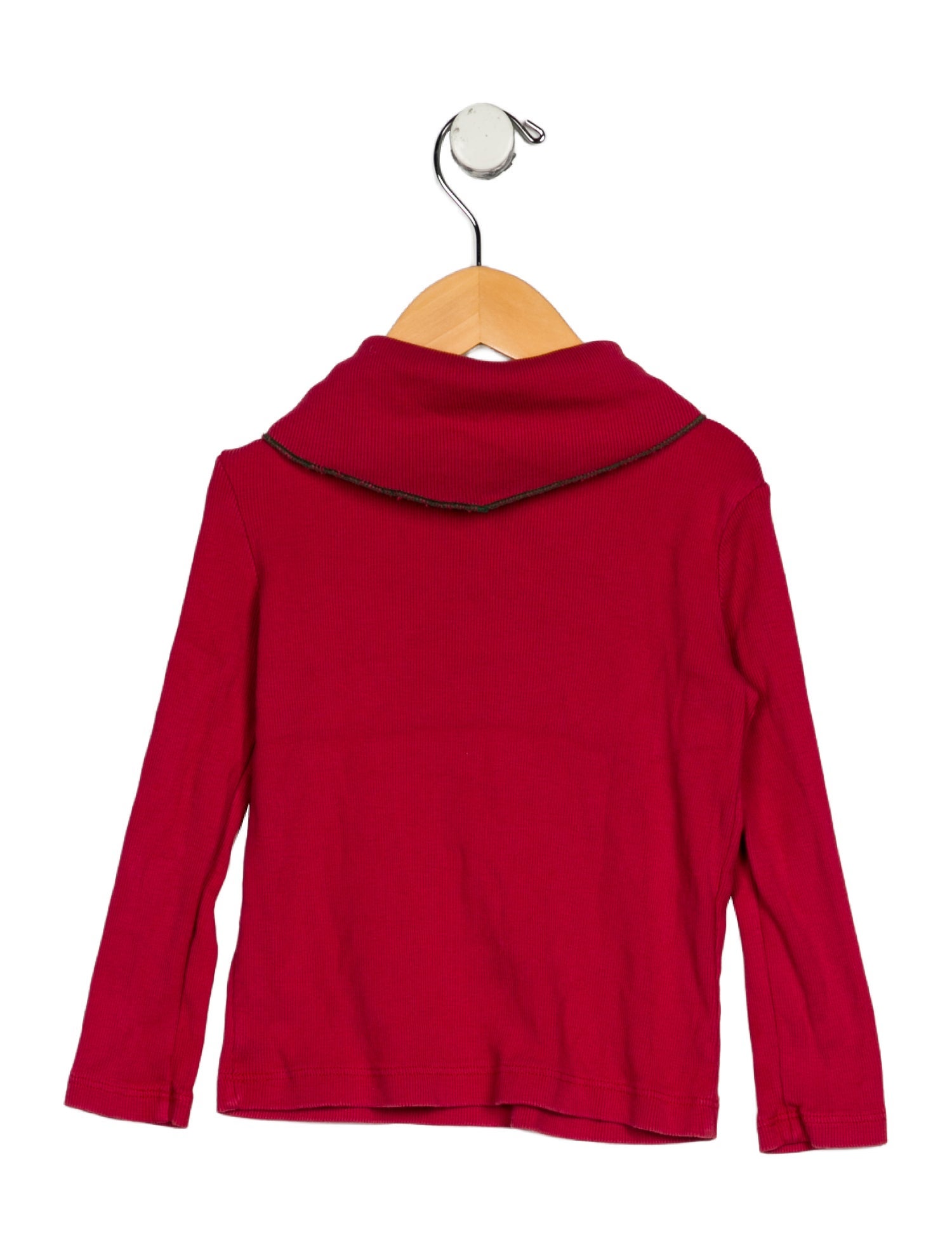 Misha and Puff Girls Long Sleeve Cotton Top