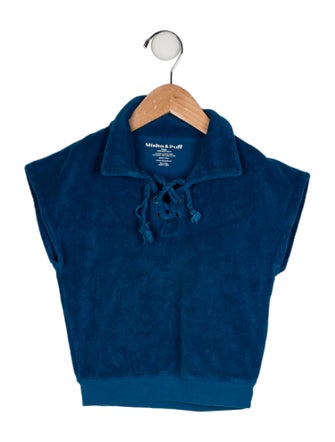 Misha and Puff Solid Short Sleeve Top