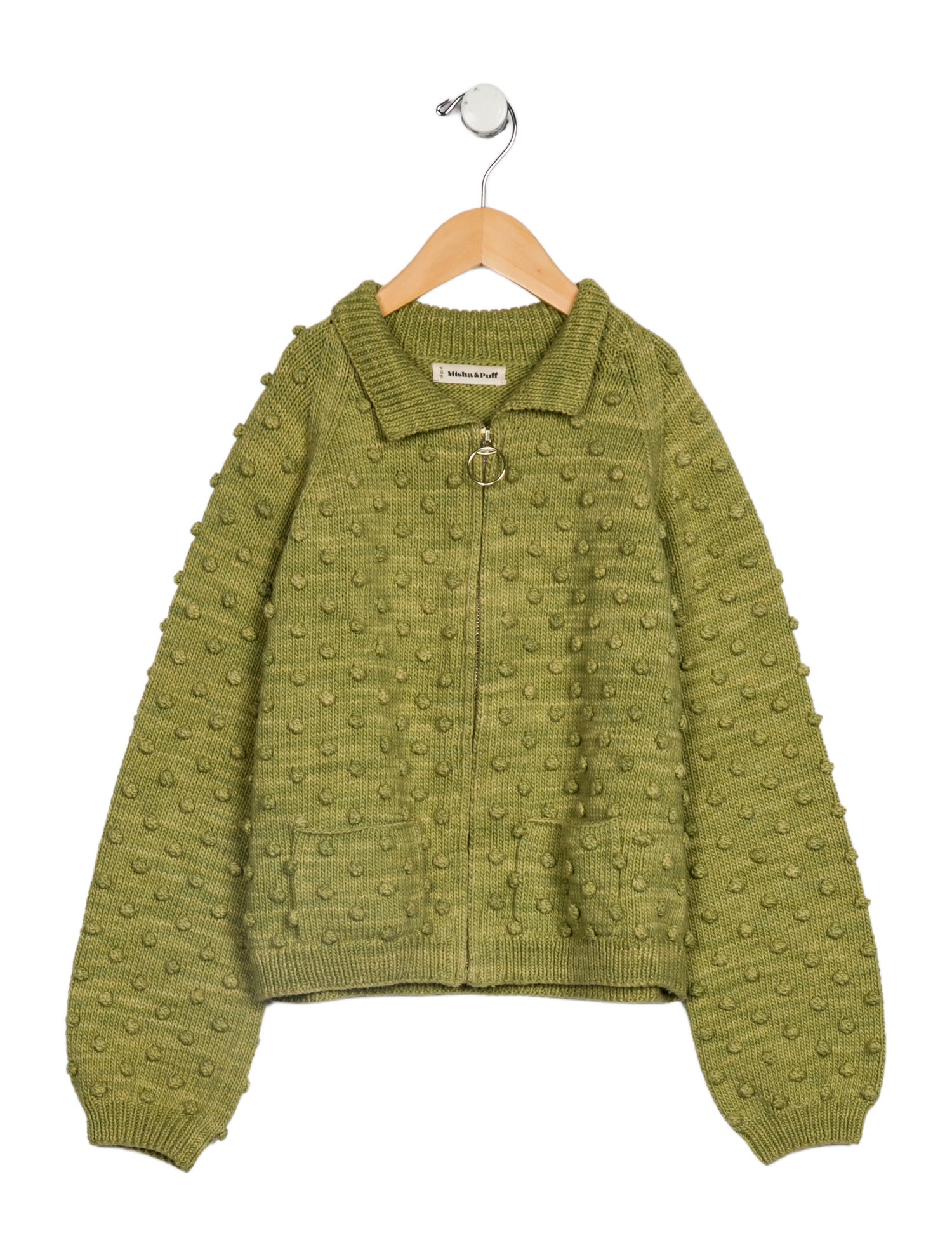 Misha and Puff Girls' knitwear Jacket