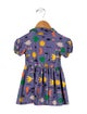 Misha and Puff Infant Girls' Pattern Print Short Sleeve Dress