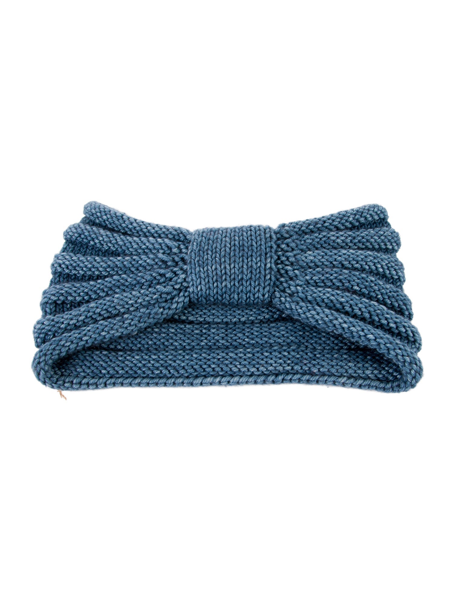Misha and Puff Wool Blue Headband