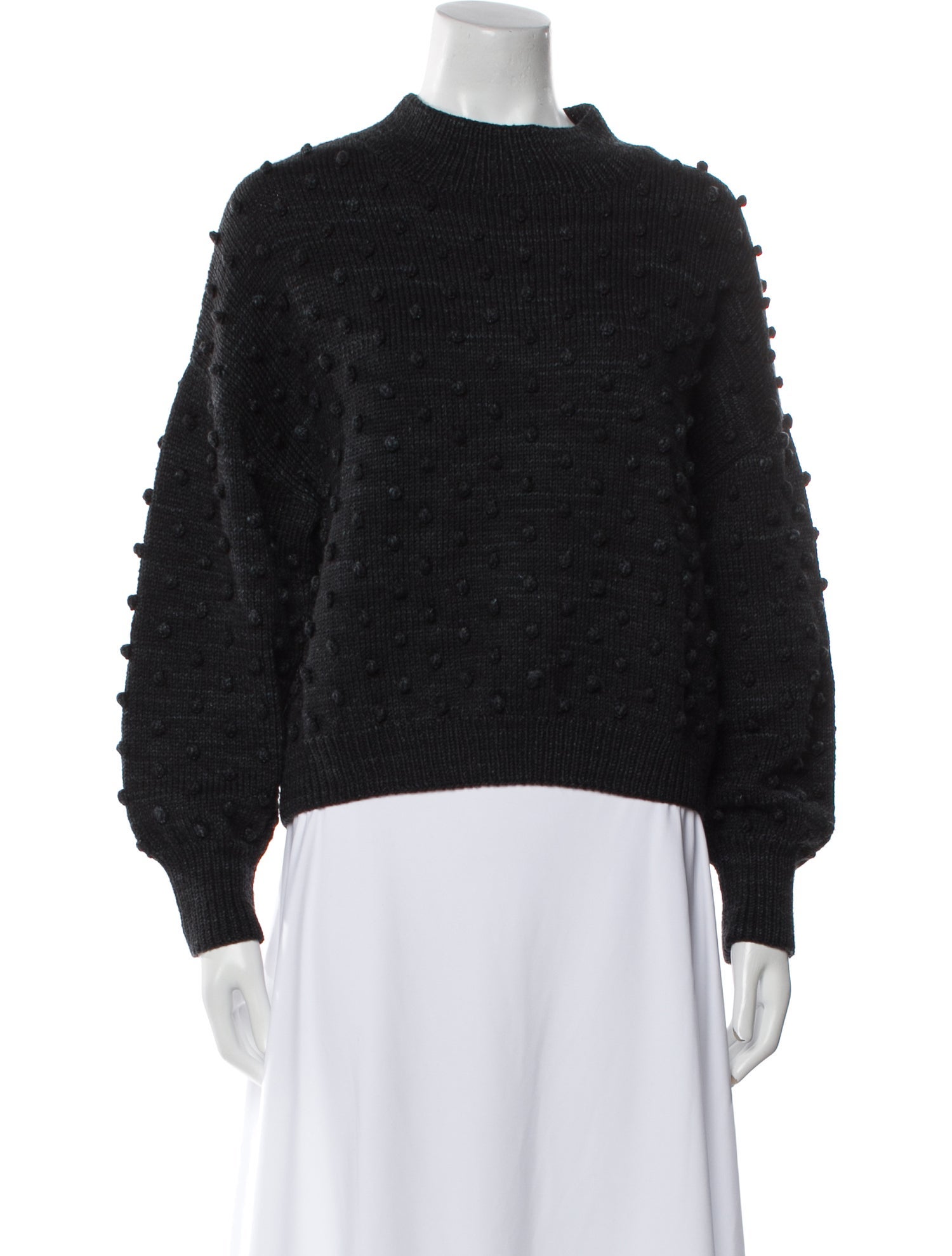 Misha and Puff Merino Wool Mock Neck Sweater w/ Tags