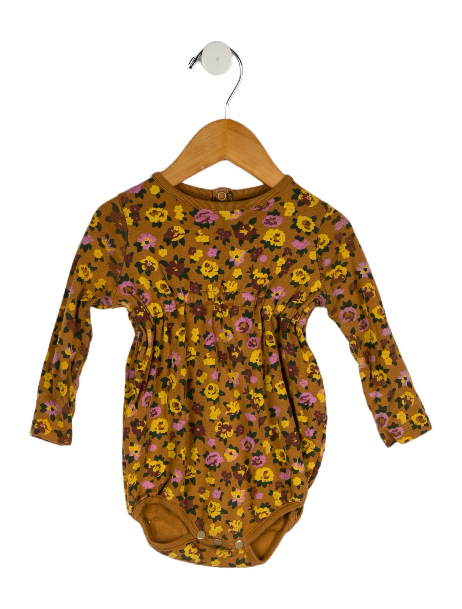 Misha and Puff Infant Girls' Floral Onesie