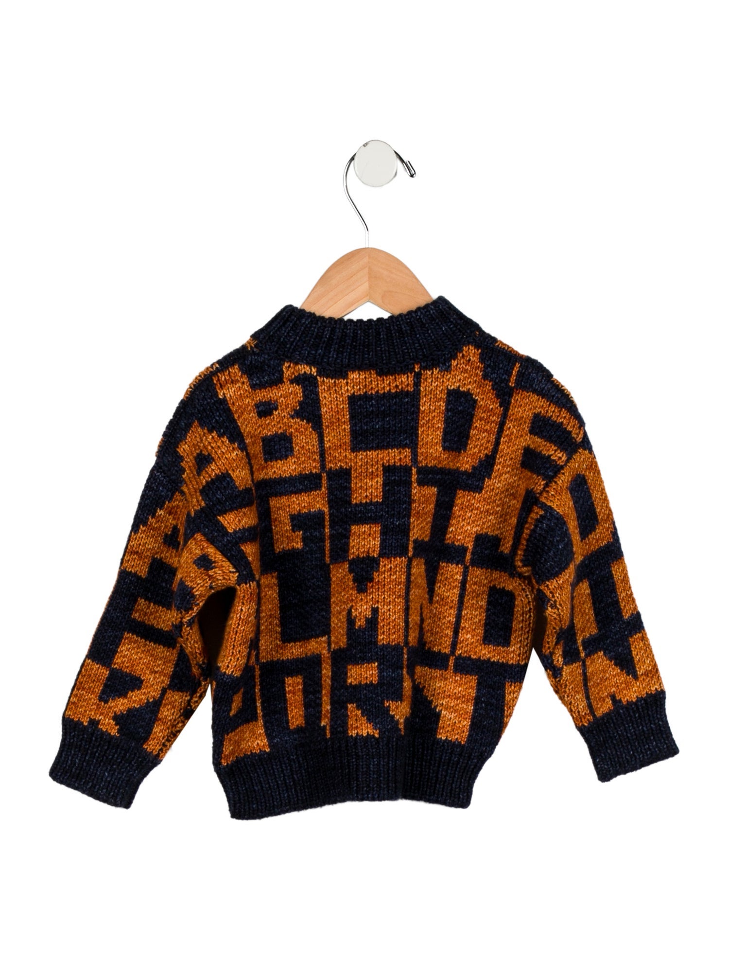 Misha and Puff Toddler Boys' Alphabet Knit Sweater