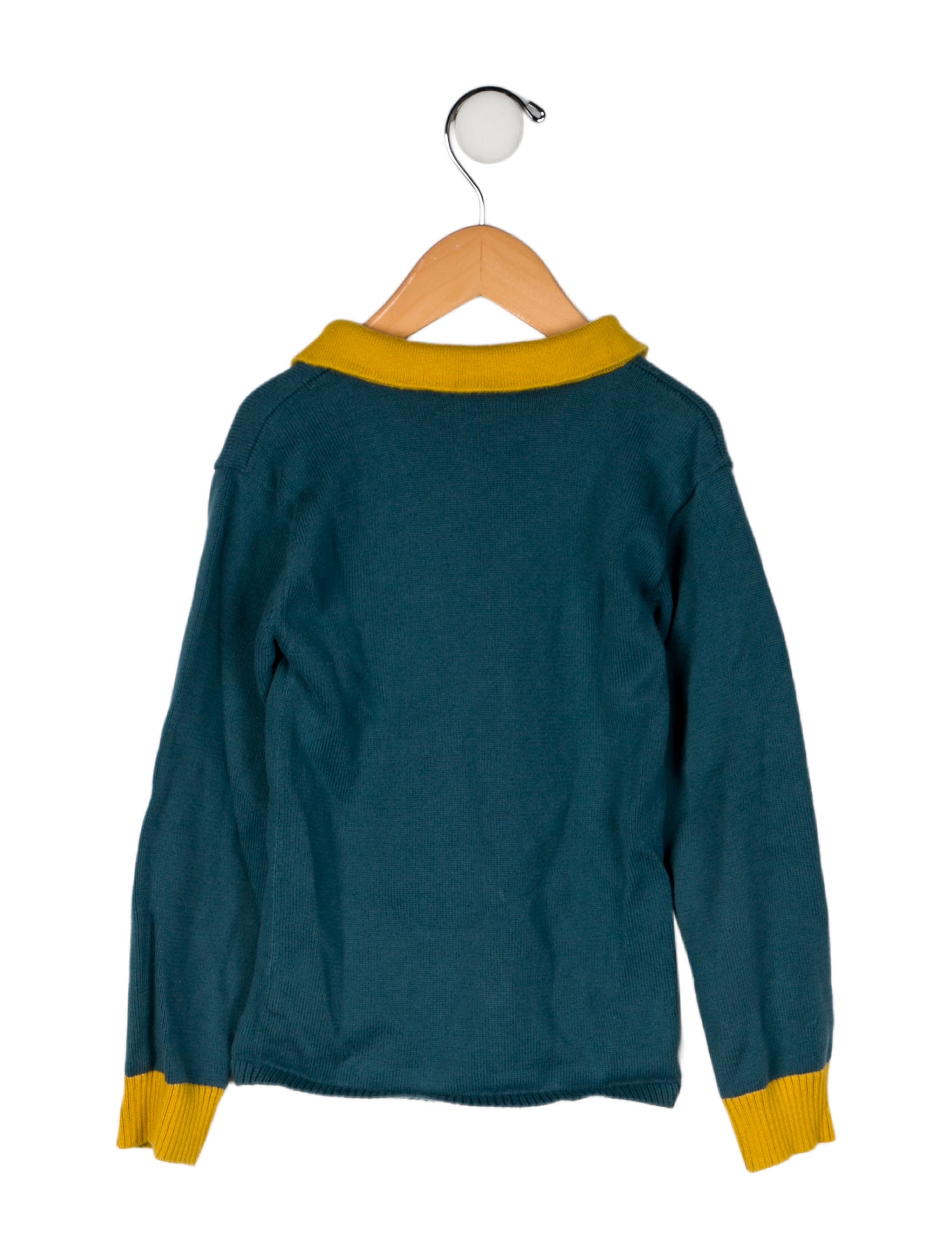 Misha and Puff Boys' Colorblock Woven Sweater