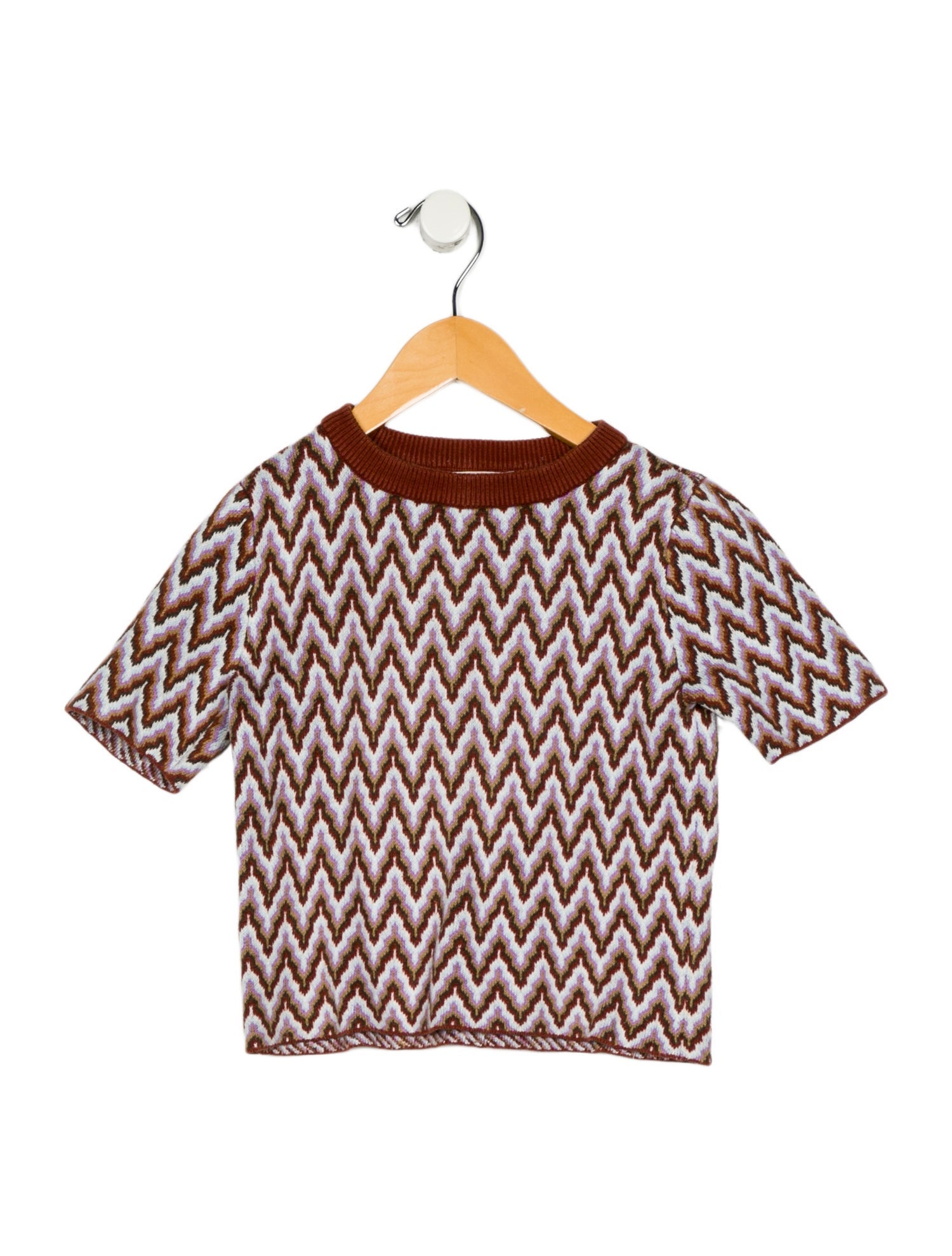 Misha and Puff Toddler Girls' Patterned Short Sleeve Top