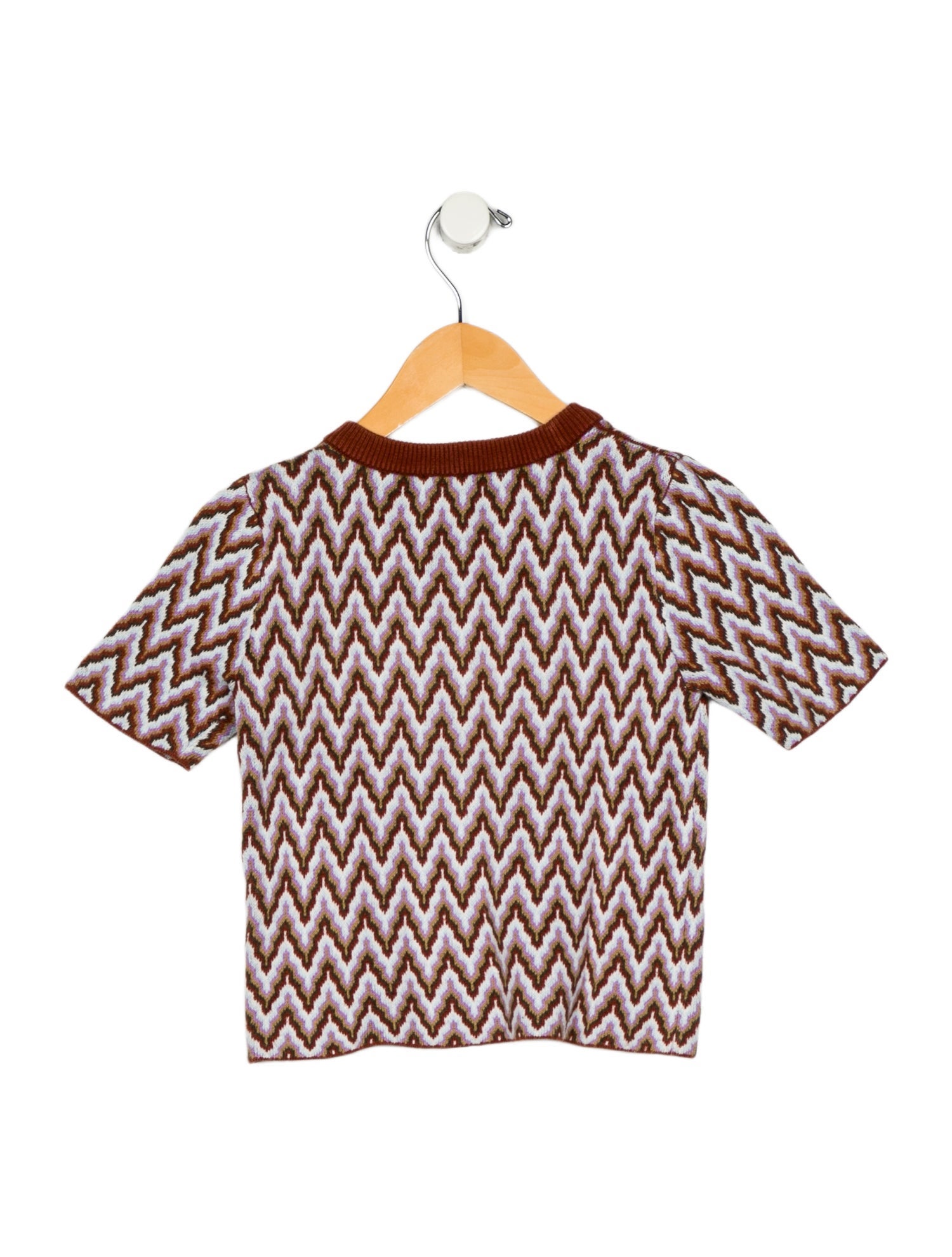 Misha and Puff Toddler Girls' Patterned Short Sleeve Top