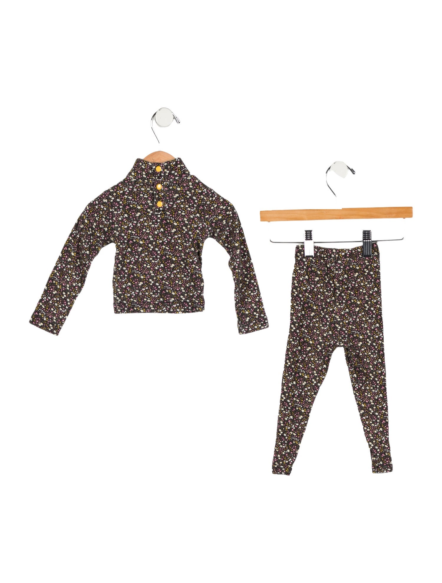 Misha and Puff Infant Girls' Floral Print Two Piece Set