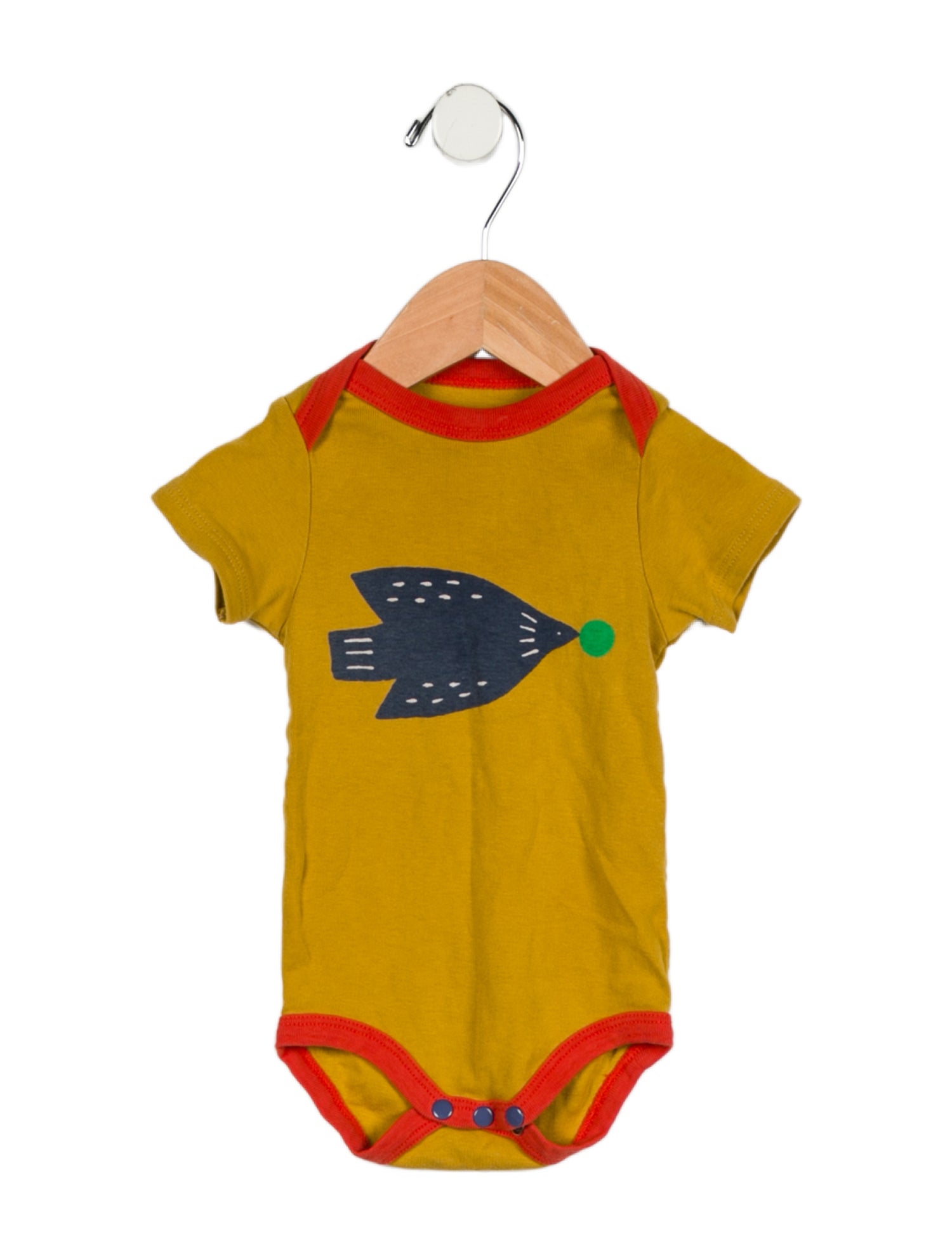 Misha and Puff Infant Girls' Graphic Printed Short Sleeve All-In-One