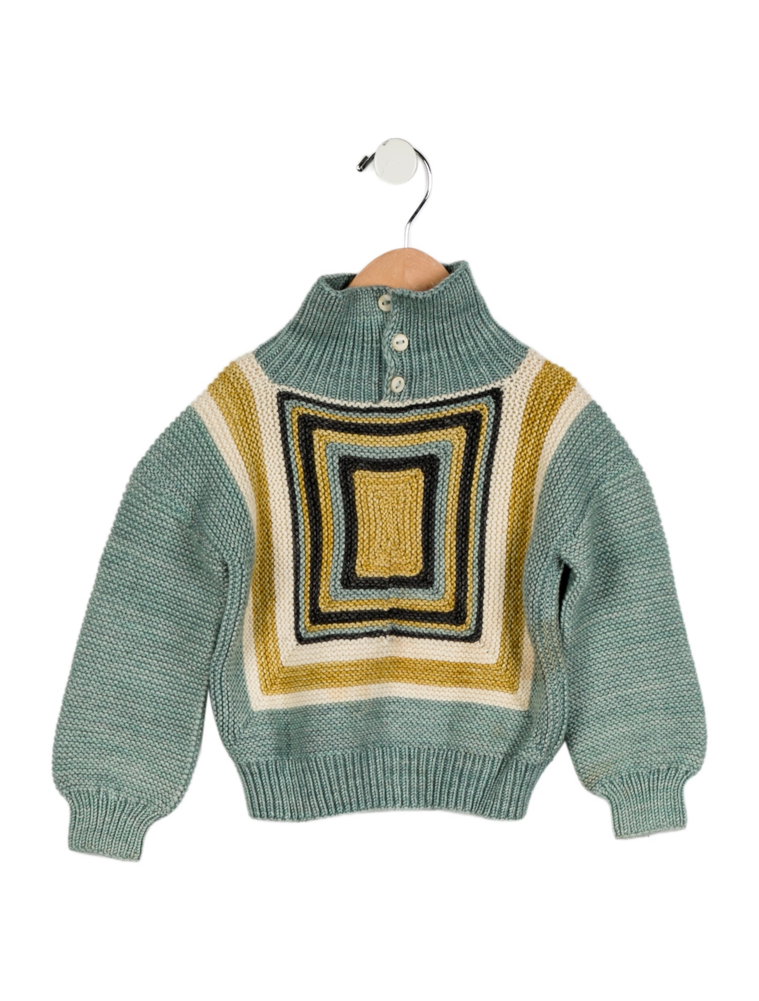 Misha and Puff Toddler Boys' Patterned Sweater