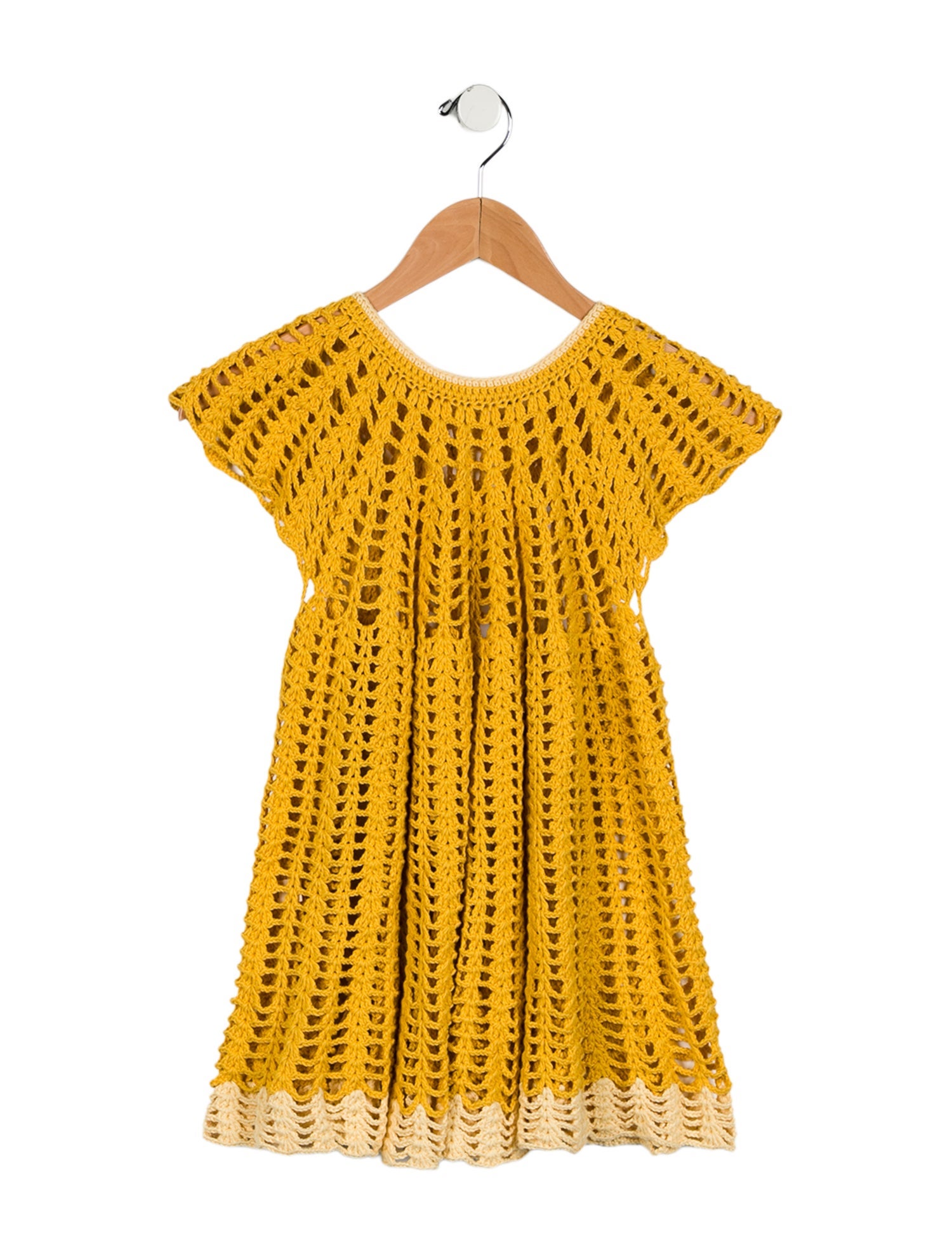 Misha and Puff Girls' Crochet Dress