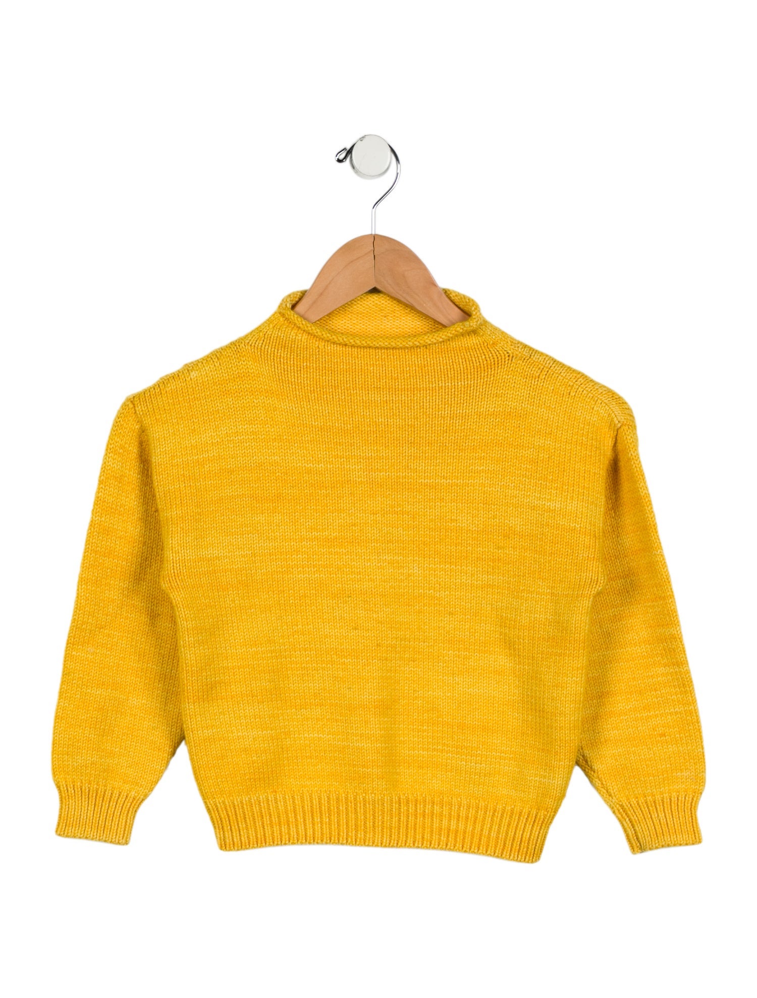 Misha and Puff Girls' Knit Mock Neck Sweater