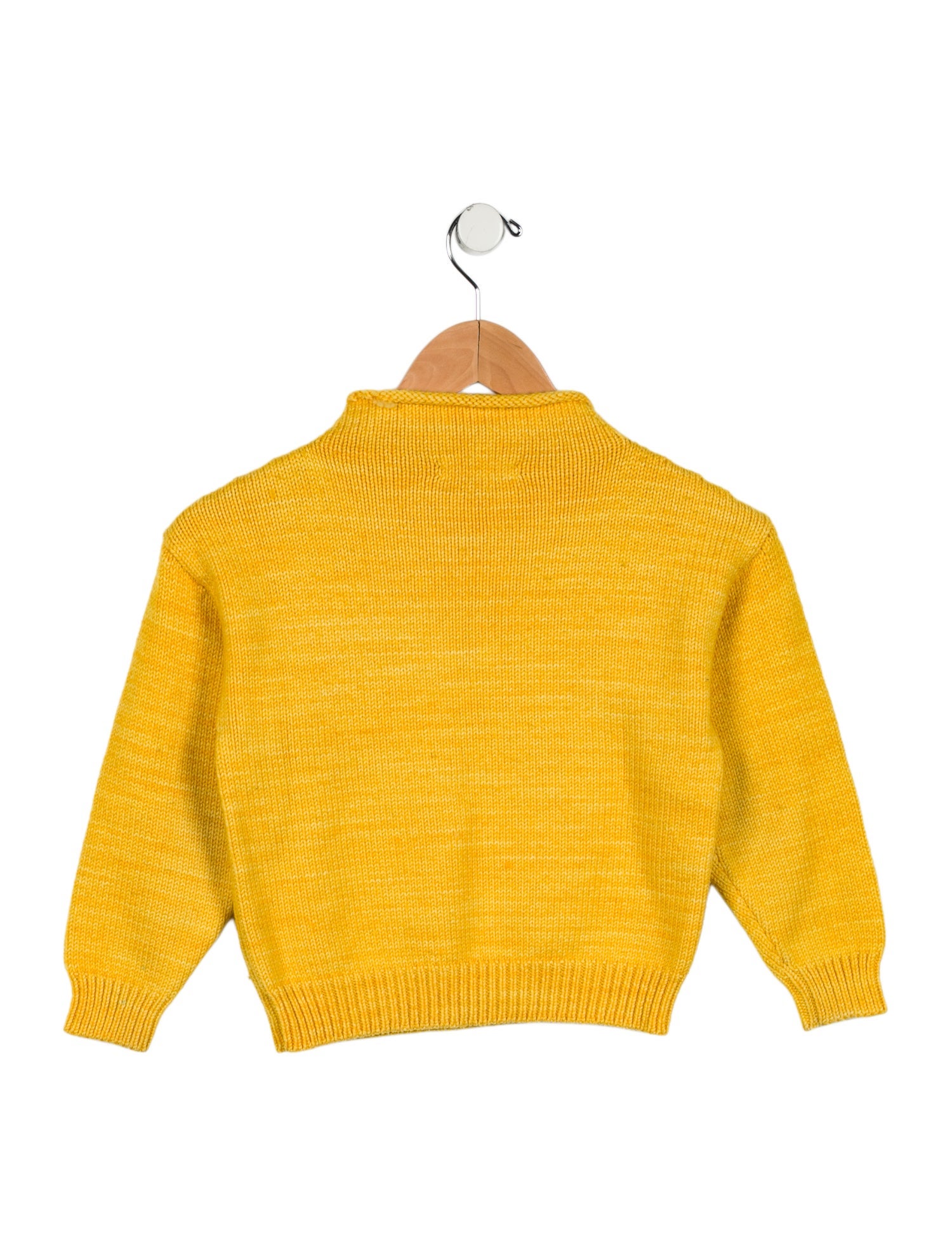 Misha and Puff Girls' Knit Mock Neck Sweater