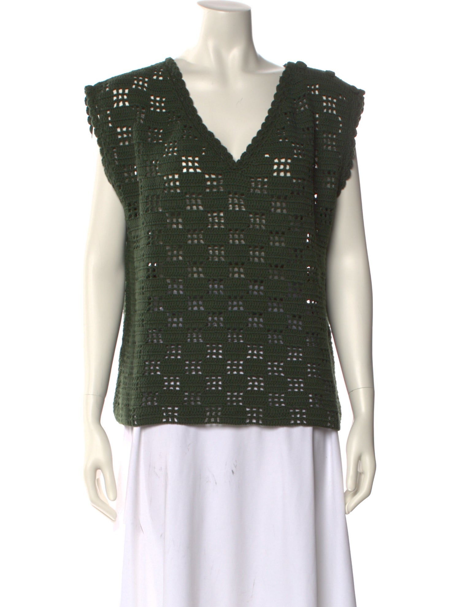 Misha and Puff V-Neck Sweater