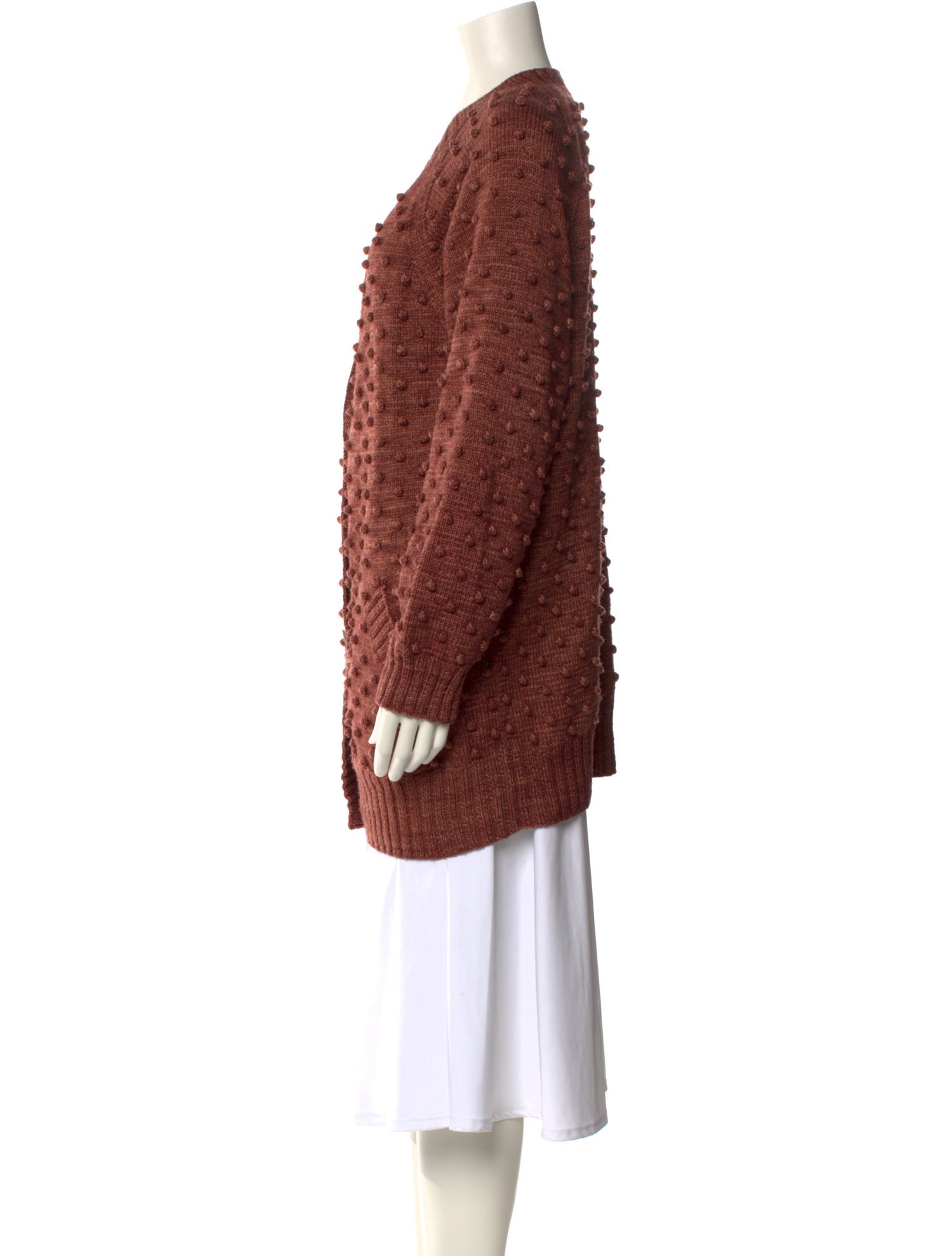 Misha and Puff Merino Wool V-Neck Sweater