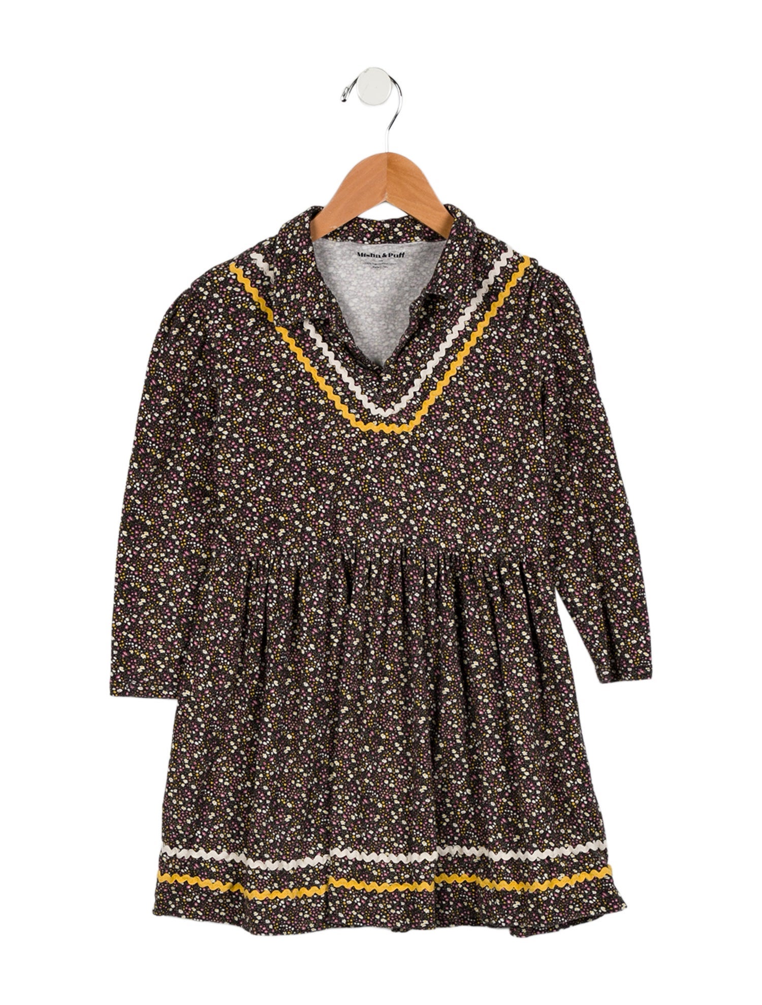 Misha and Puff Girls' Floral Print Dress